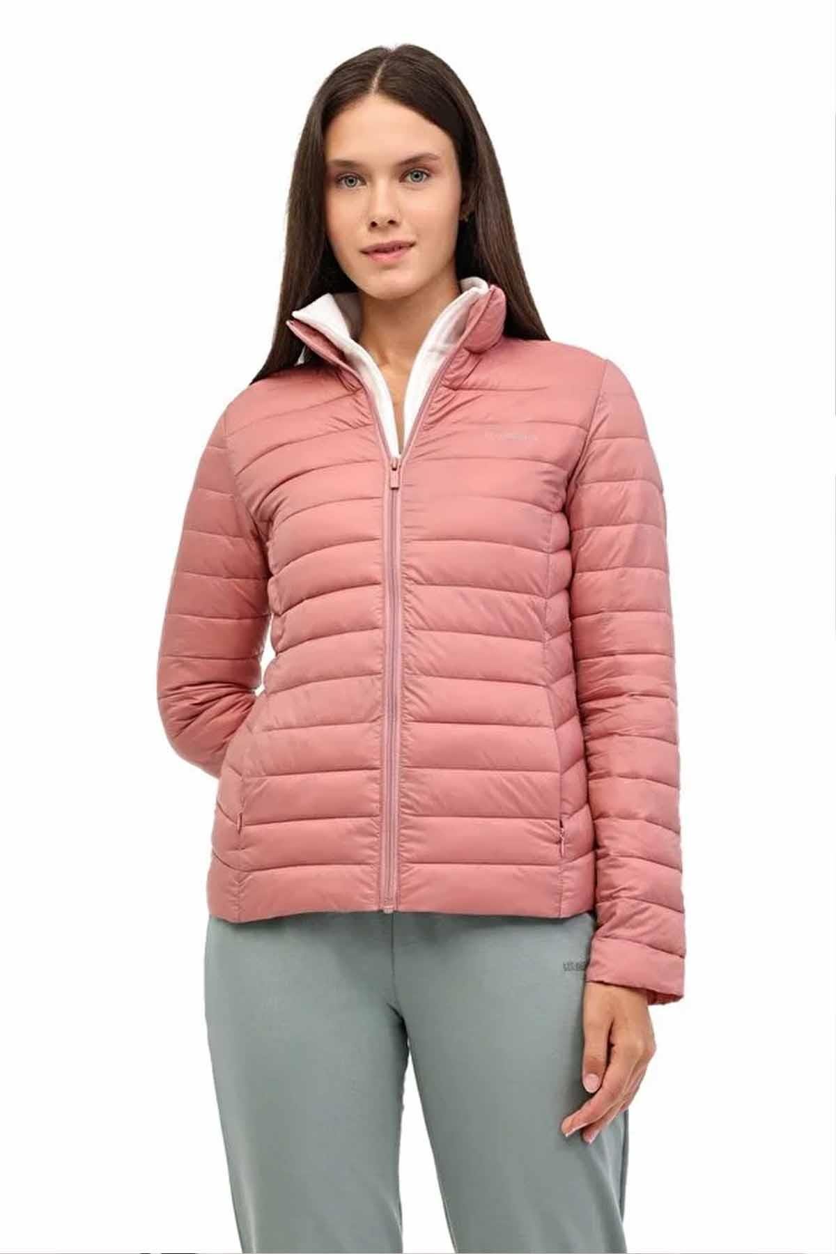 LUMBERJACKMontLumberjack  Padded Terracota Kadın Mont 101782299K PEMBE