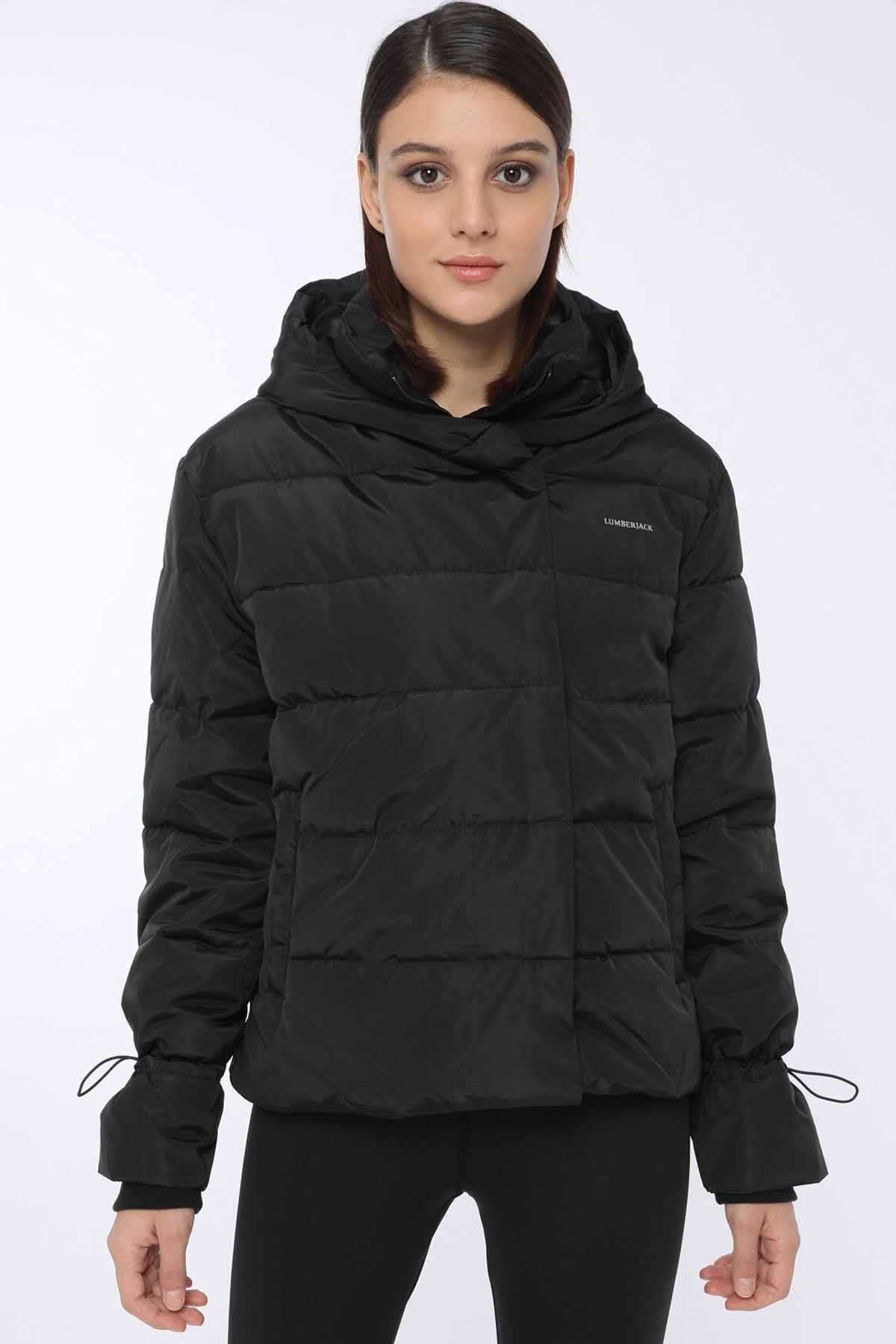 LUMBERJACKMontLumberjack SN71 SHORT KARINA Kadın Mont 101044572Siyah