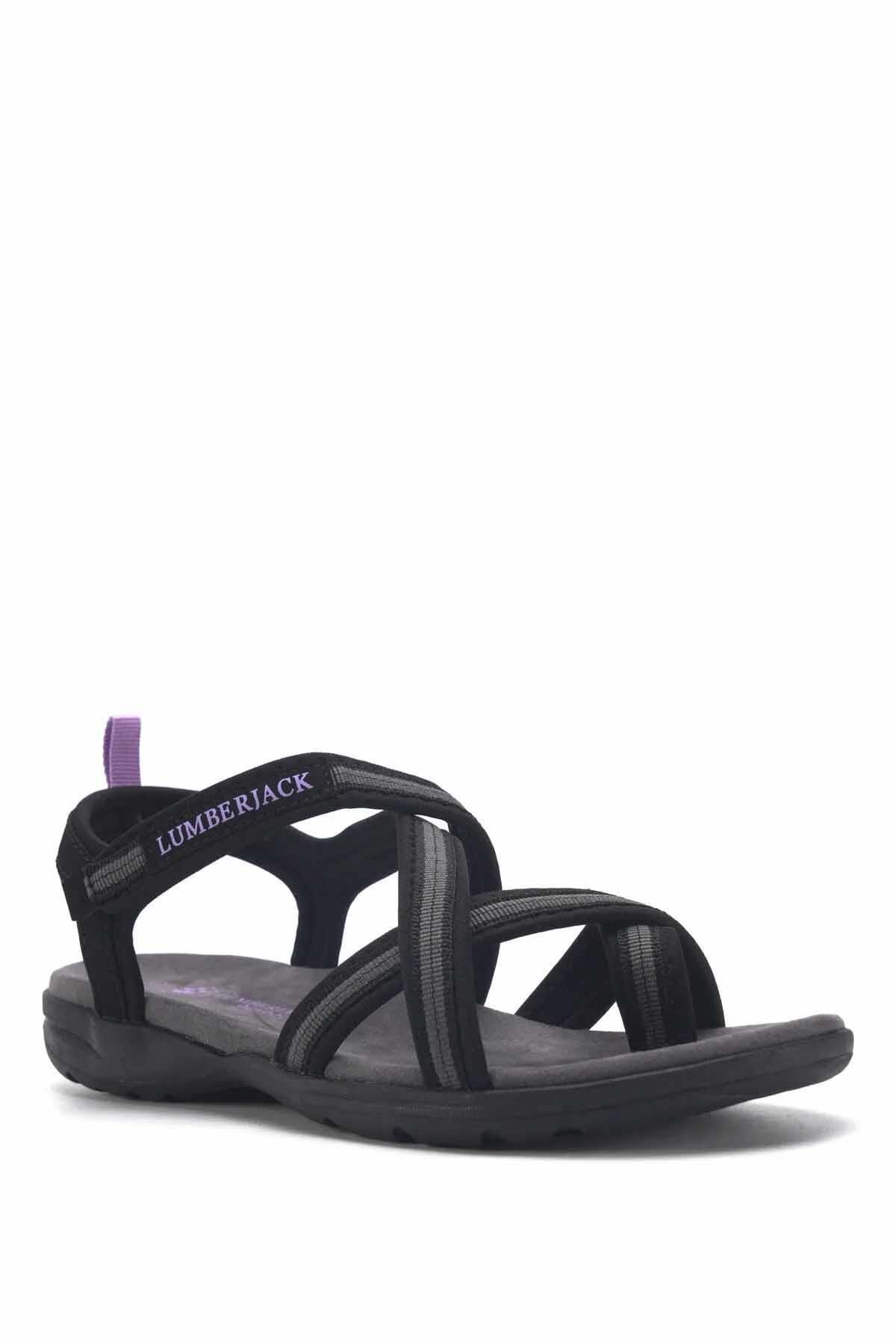 LUMBERJACKSandaletLumberjack Alisa 3Fx Kadın Sandalet Ayakkabı 101329788Siyah