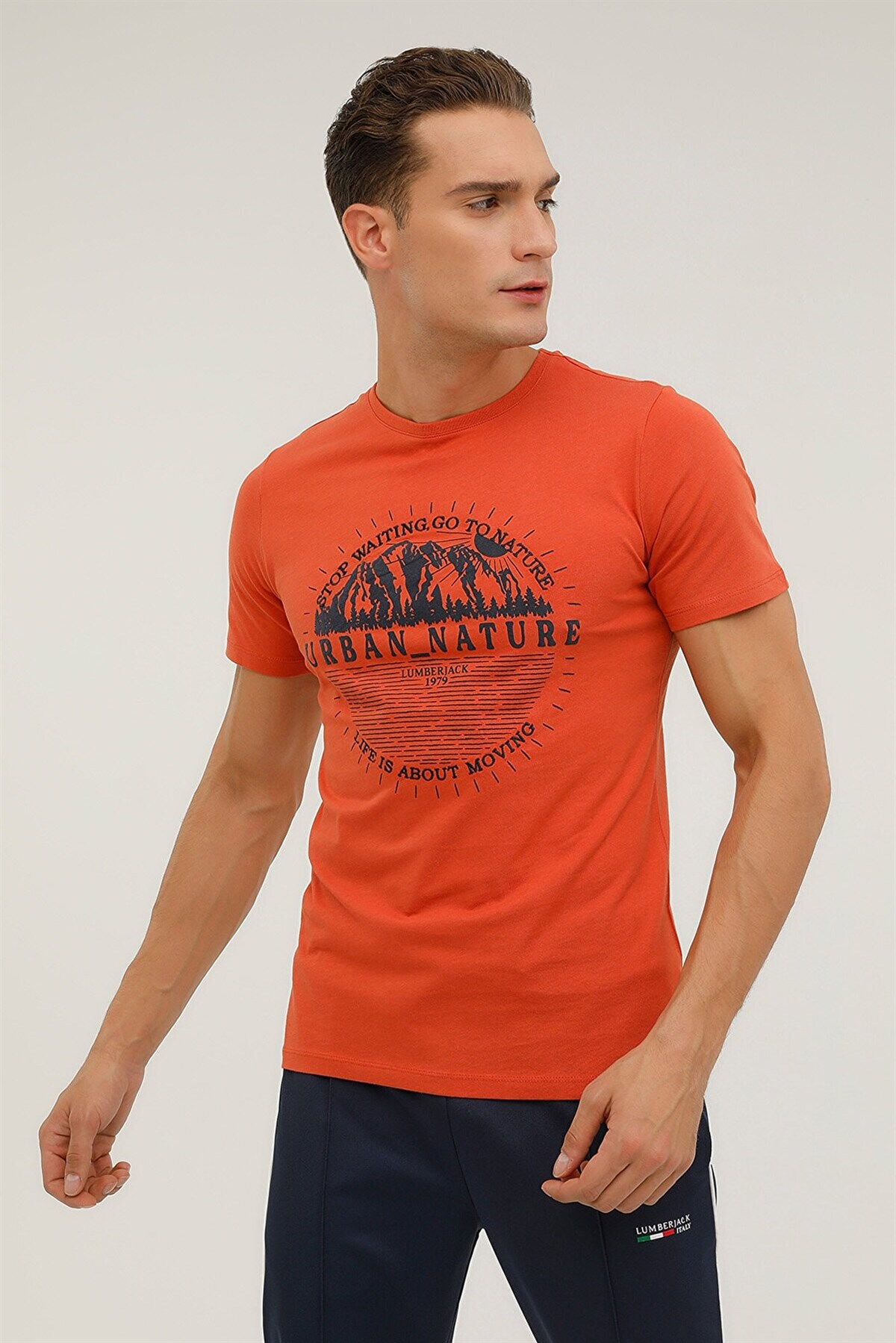 LUMBERJACKTişörtLumberjack Forest Erkek Tişört 101177144TURUNCU