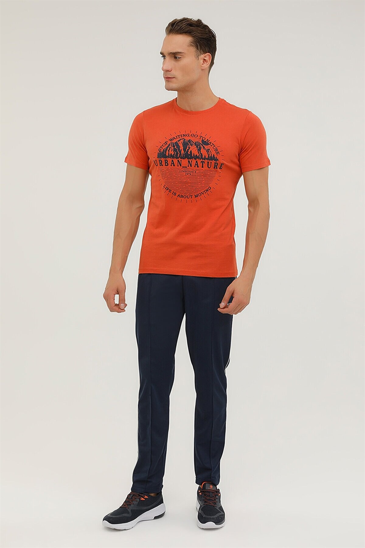 LUMBERJACKTişörtLumberjack Forest Erkek Tişört 101177144TURUNCU