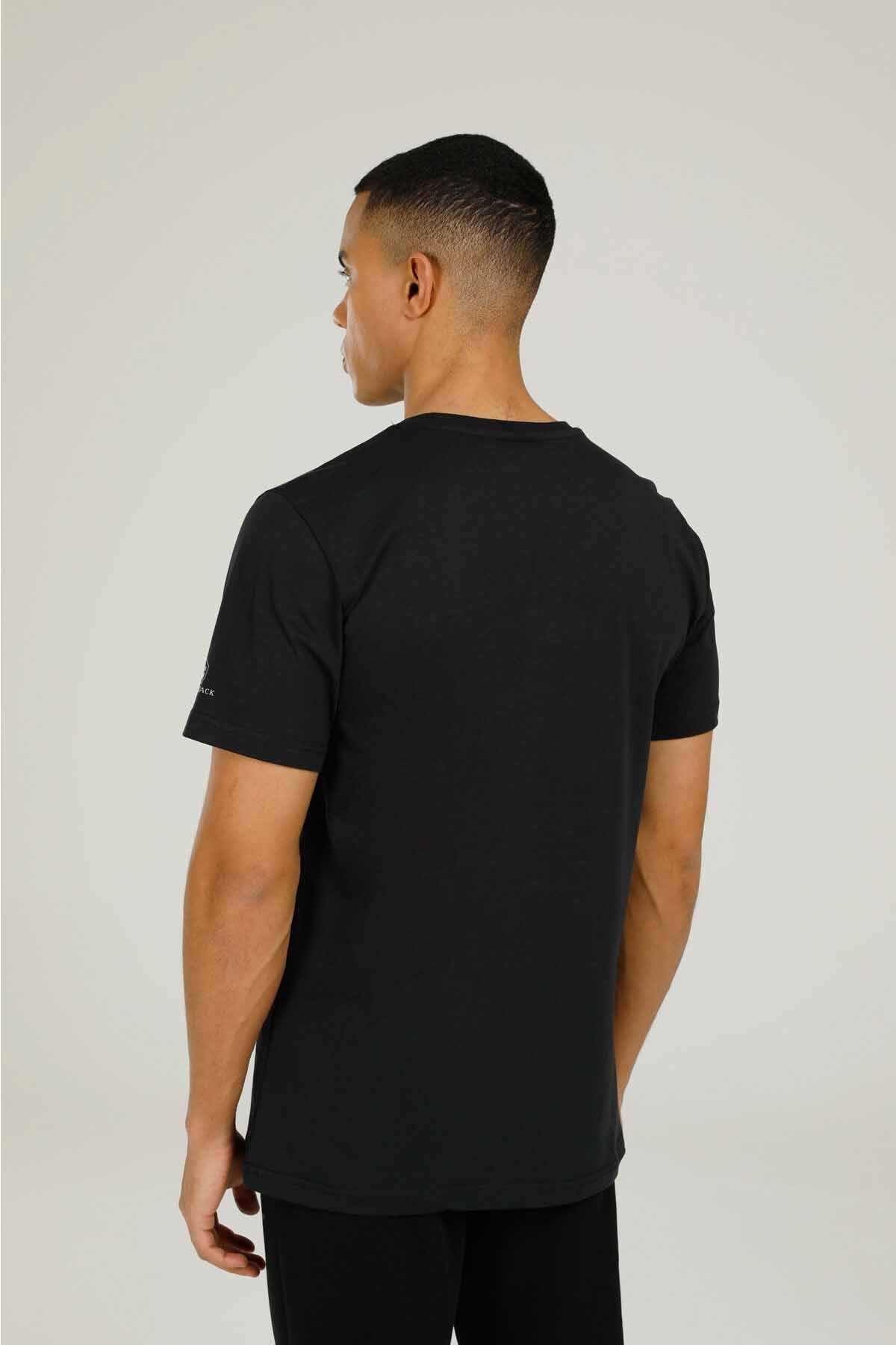 LUMBERJACKTişörtLumberjack Nasa Slogan Erkek Tişört 101106080SIYAH