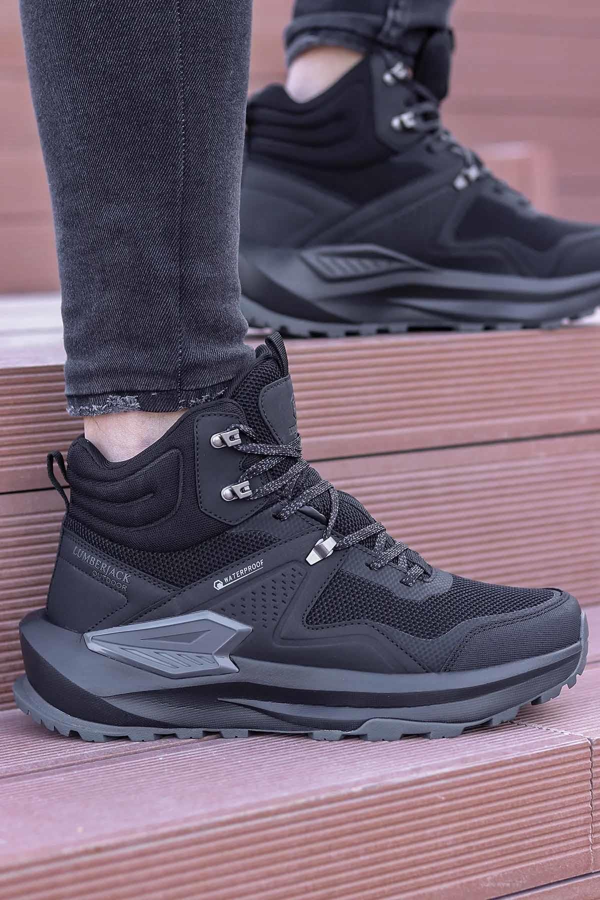 LUMBERJACKWaterProof BotLumberjack Sommy Hi Erkek WaterProof Bot Ayakkabı 101782897SIYAH