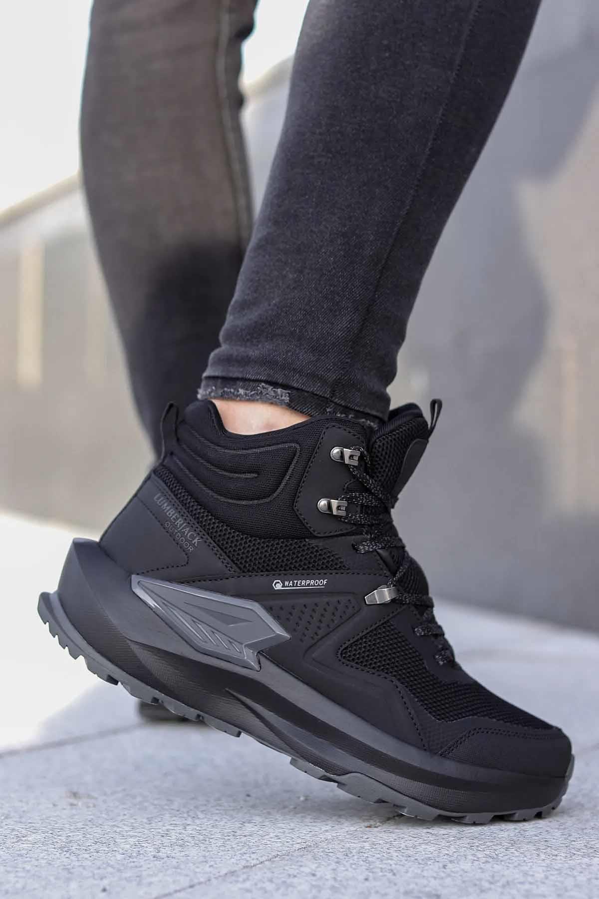 LUMBERJACKWaterProof BotLumberjack Sommy Hi Erkek WaterProof Bot Ayakkabı 101782897SIYAH