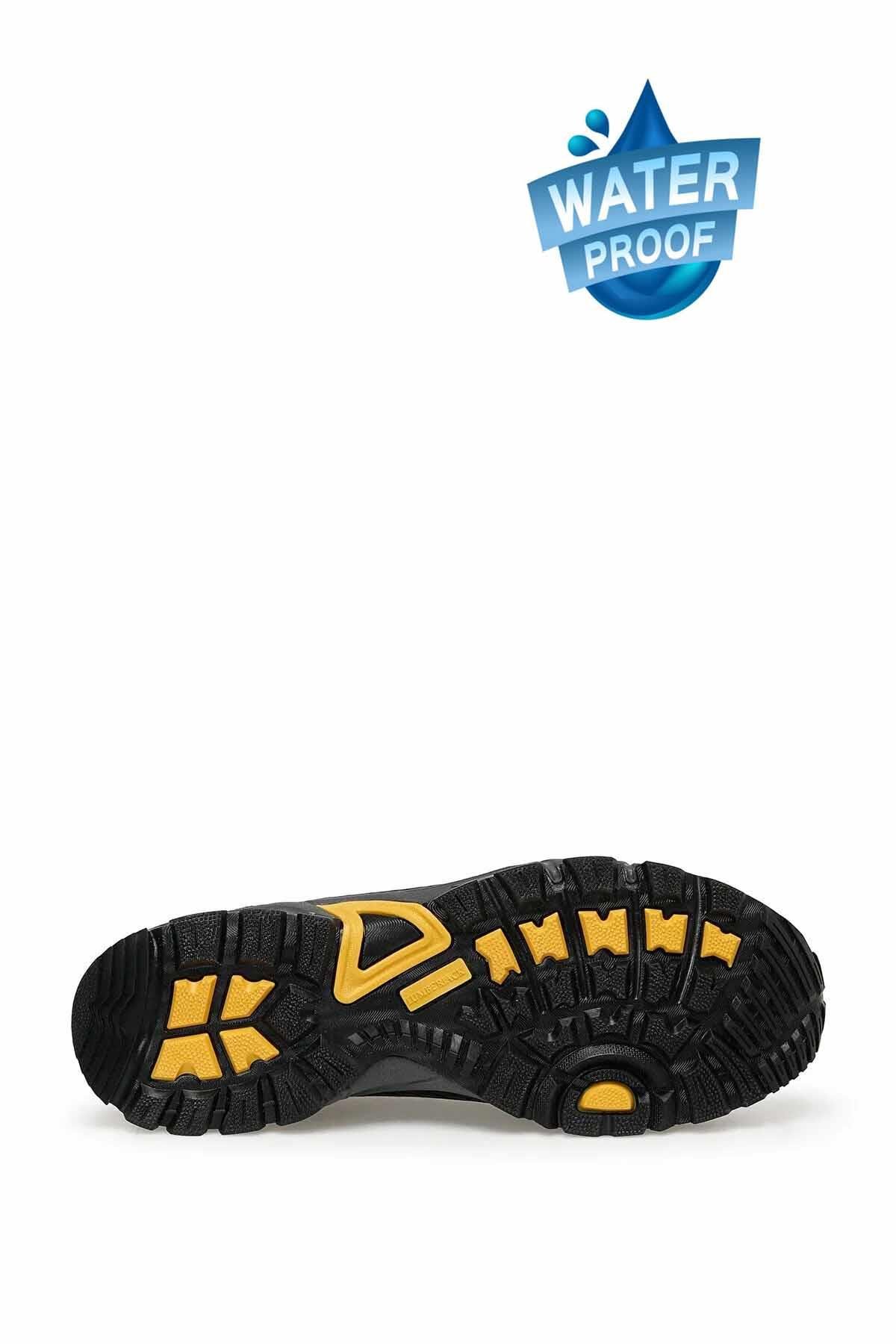 LUMBERJACKWaterProofLumberjack Erkek Su Gecirmez Ayakkabı Flake B-9 Erkek WaterProof Ayakkabı 101386664-1Siyah/Sarı