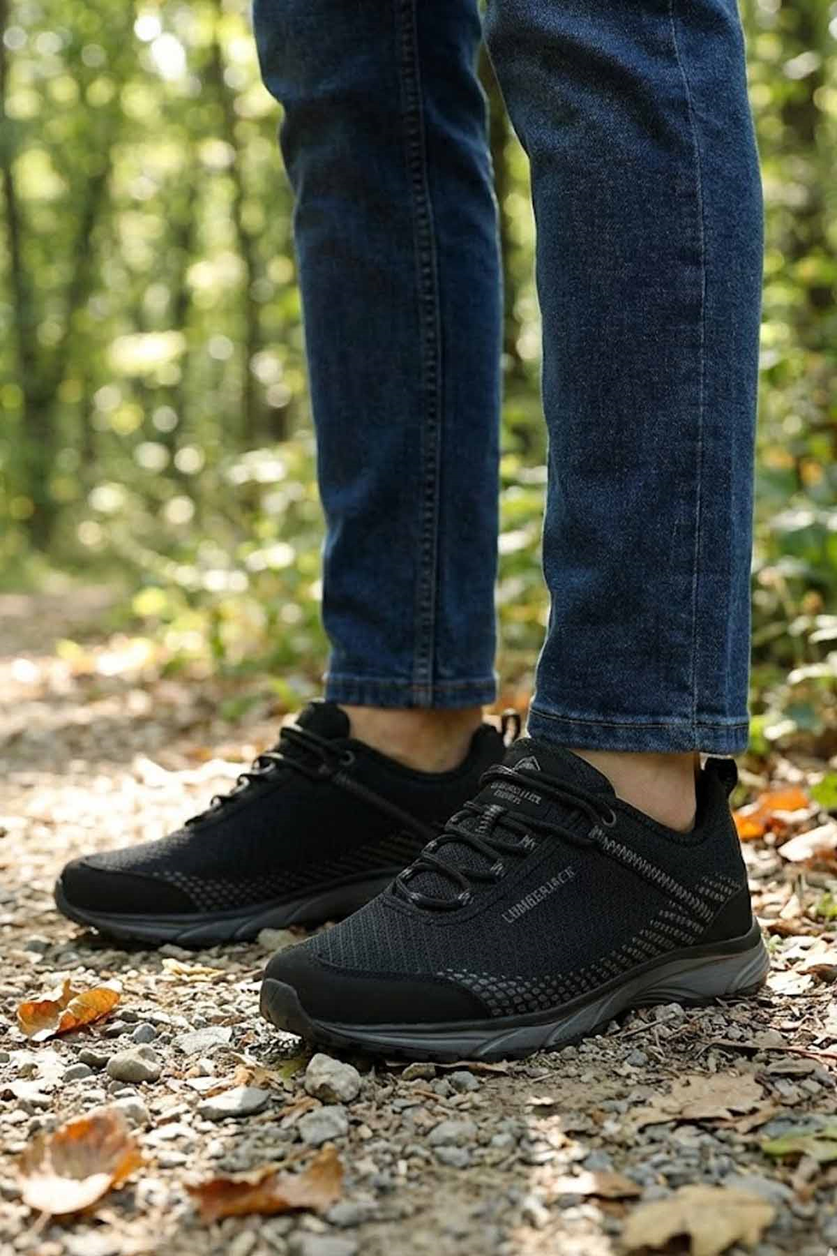 LUMBERJACKYürüyüş KoşuLumberjack DARE 4Pr Erkek Yürüyüş Koşu Ayakkabı 101782607SIYAH