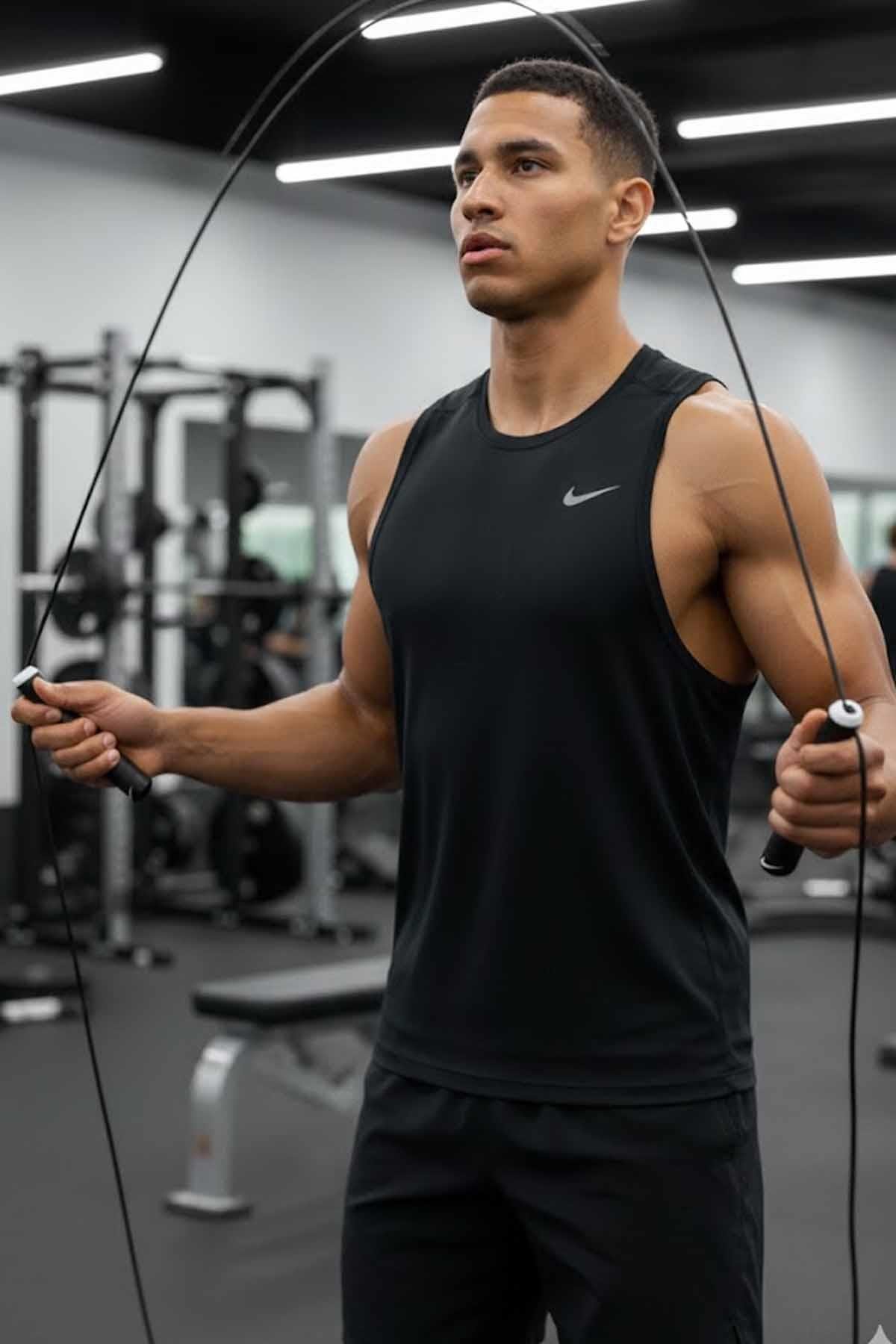 NIKEAtlama İpiNike Atlama İpi Unisex Atlama İpi N.100.0751.010.NS-Siyah