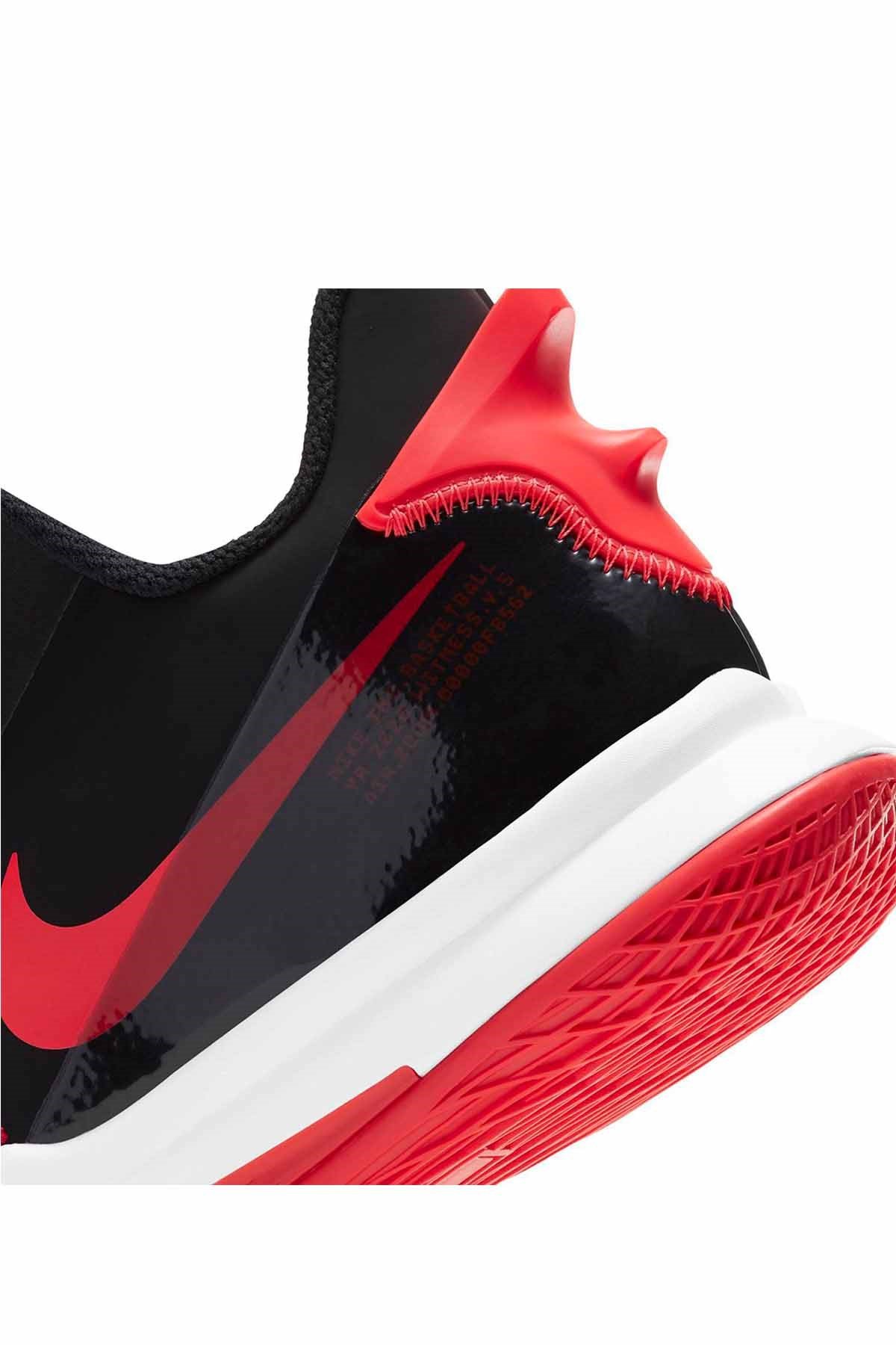 NIKE BasketbolLebron Witness V Erkek Basketbol Ayakkabı CQ9380-005-Siyah-Krmz