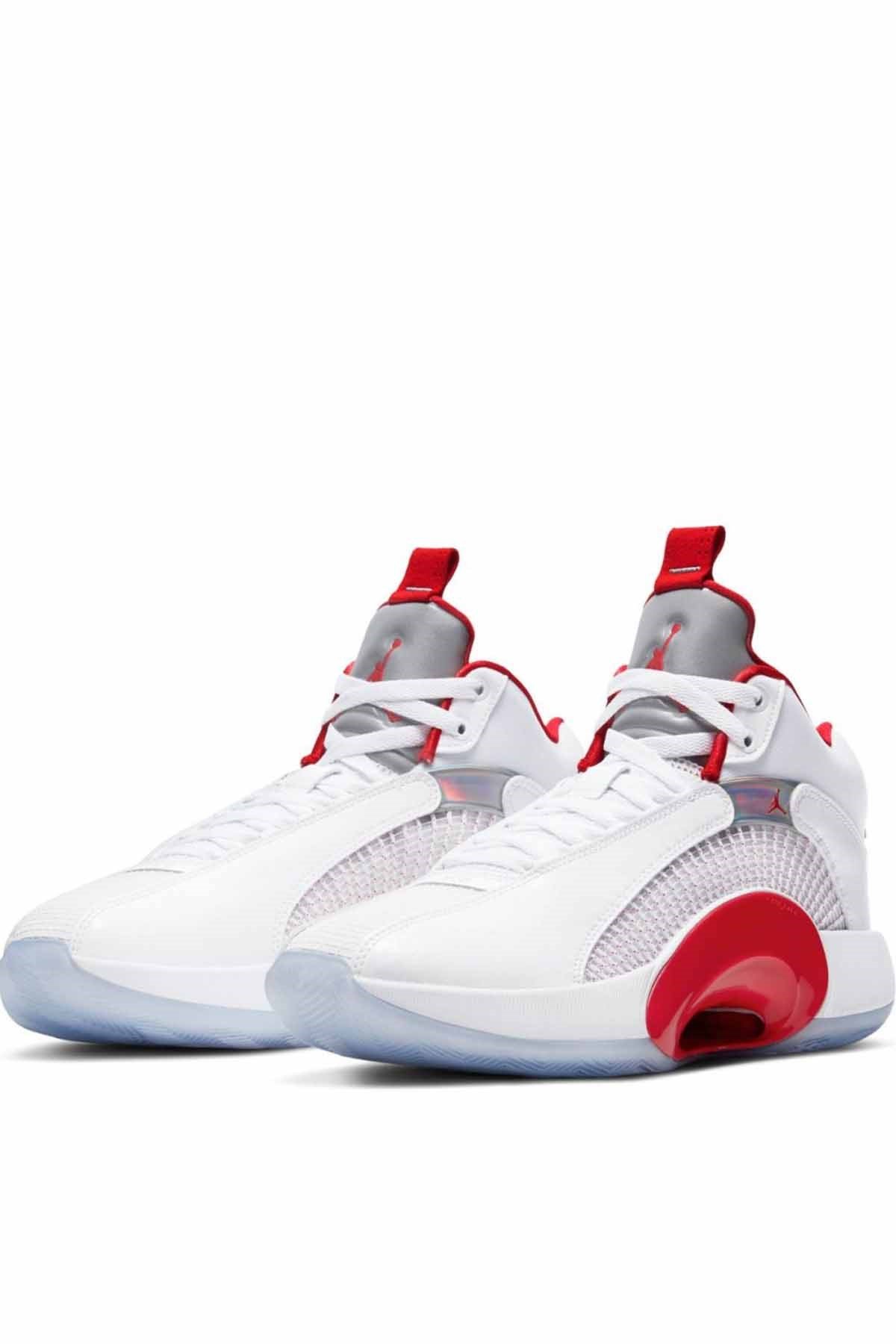 NIKE BasketbolNike Aır Jordan Erkek Basketbol Ayakkabı CQ4227101-BEYAZ