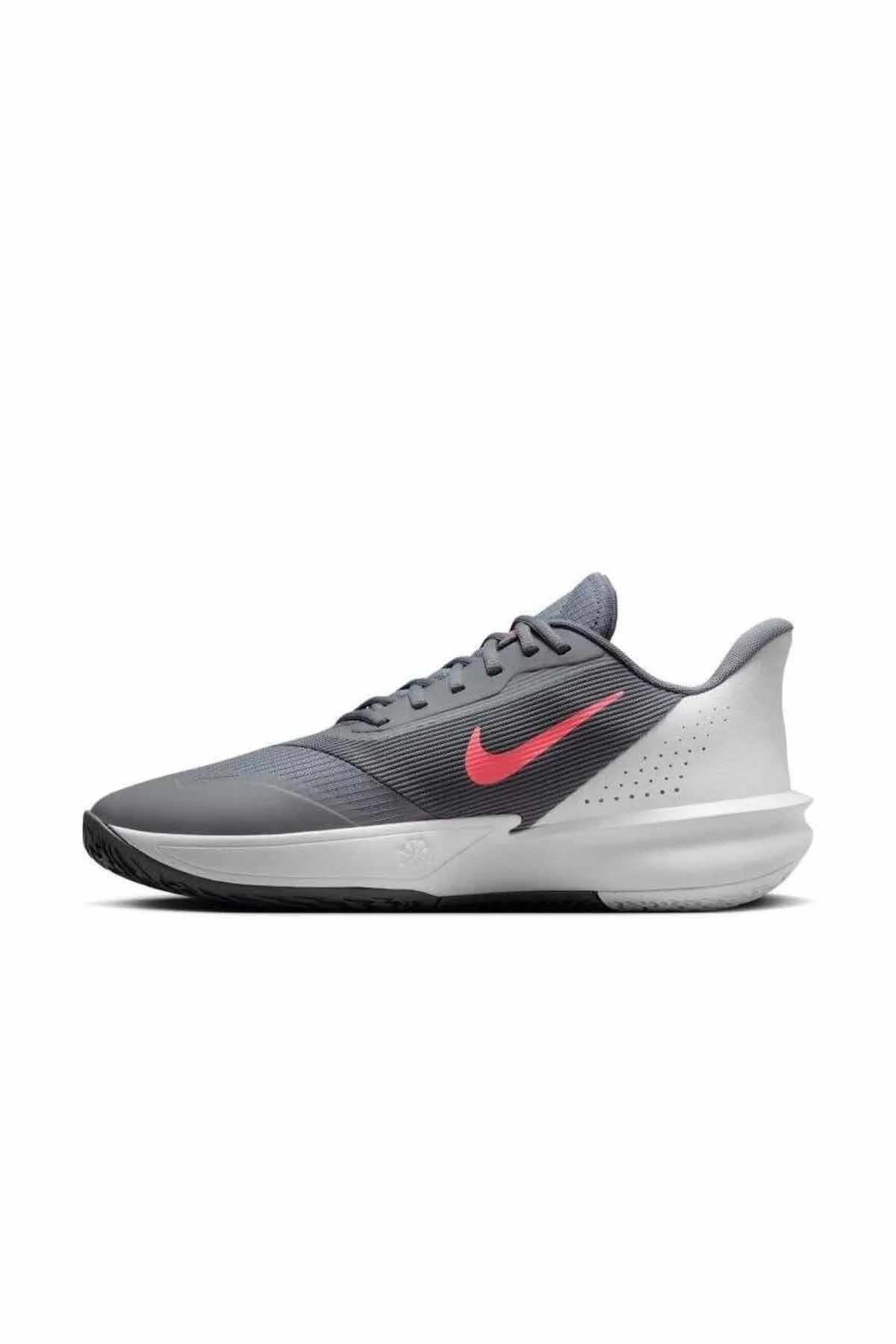 NIKE BasketbolNike Erkek Basketbol Ayakkabısı PRECISION VII Erkek Basketbol Ayakkabı FN4322-003-Gri