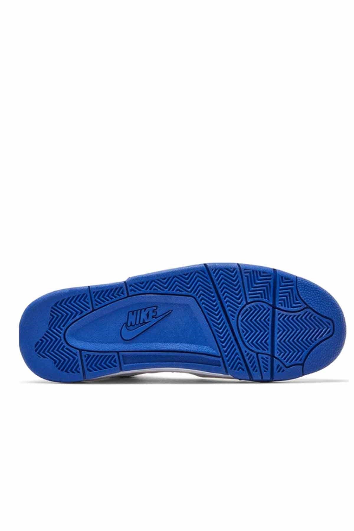 NIKE BasketbolNike Flight Legacy Erkek Basketbol Ayakkabı BQ4212-103-Beyaz-Mavi