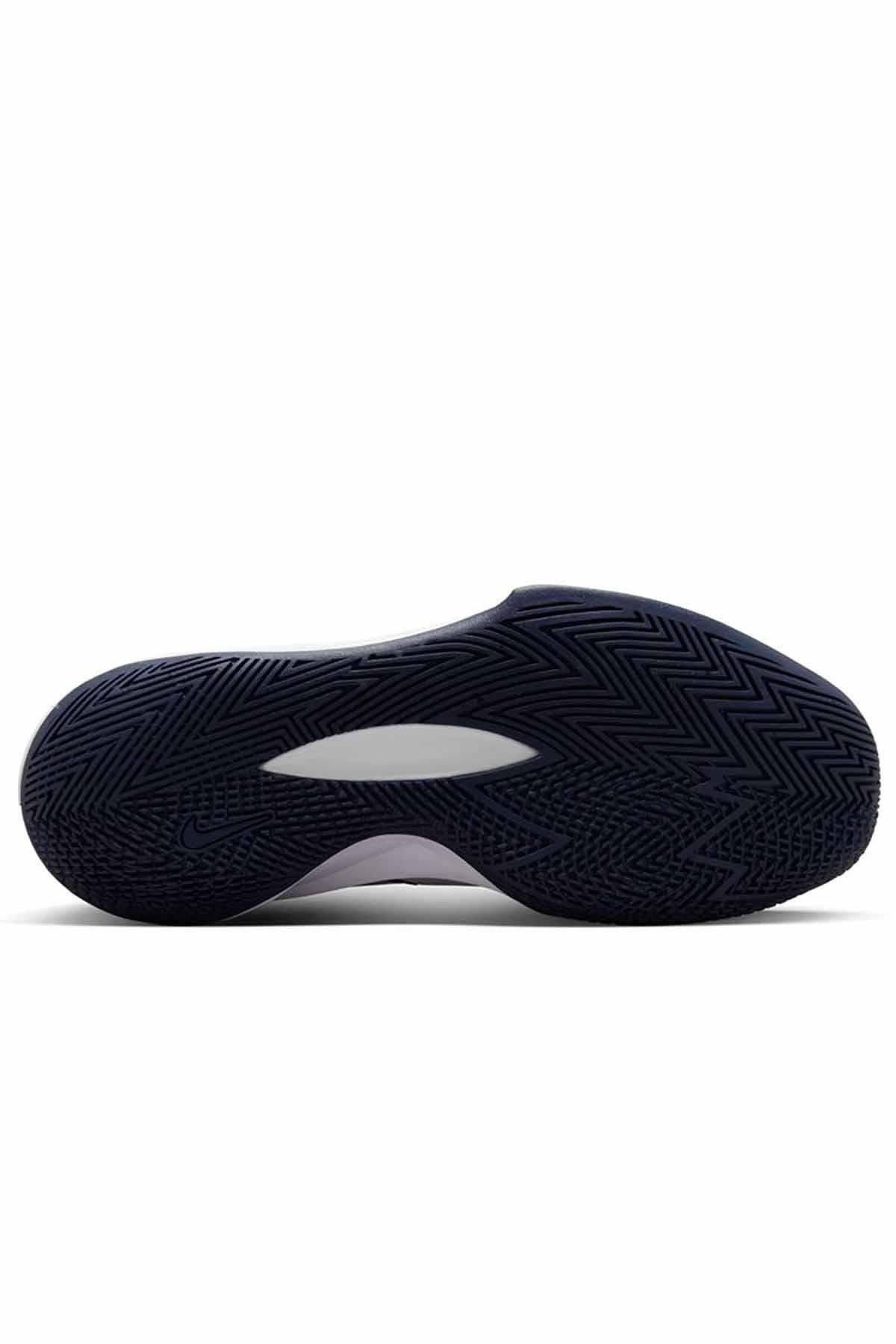 NIKEBasketbolNike Precision VI Unisex Basketbol Ayakkabı DD9535-101-Beyaz-Laci