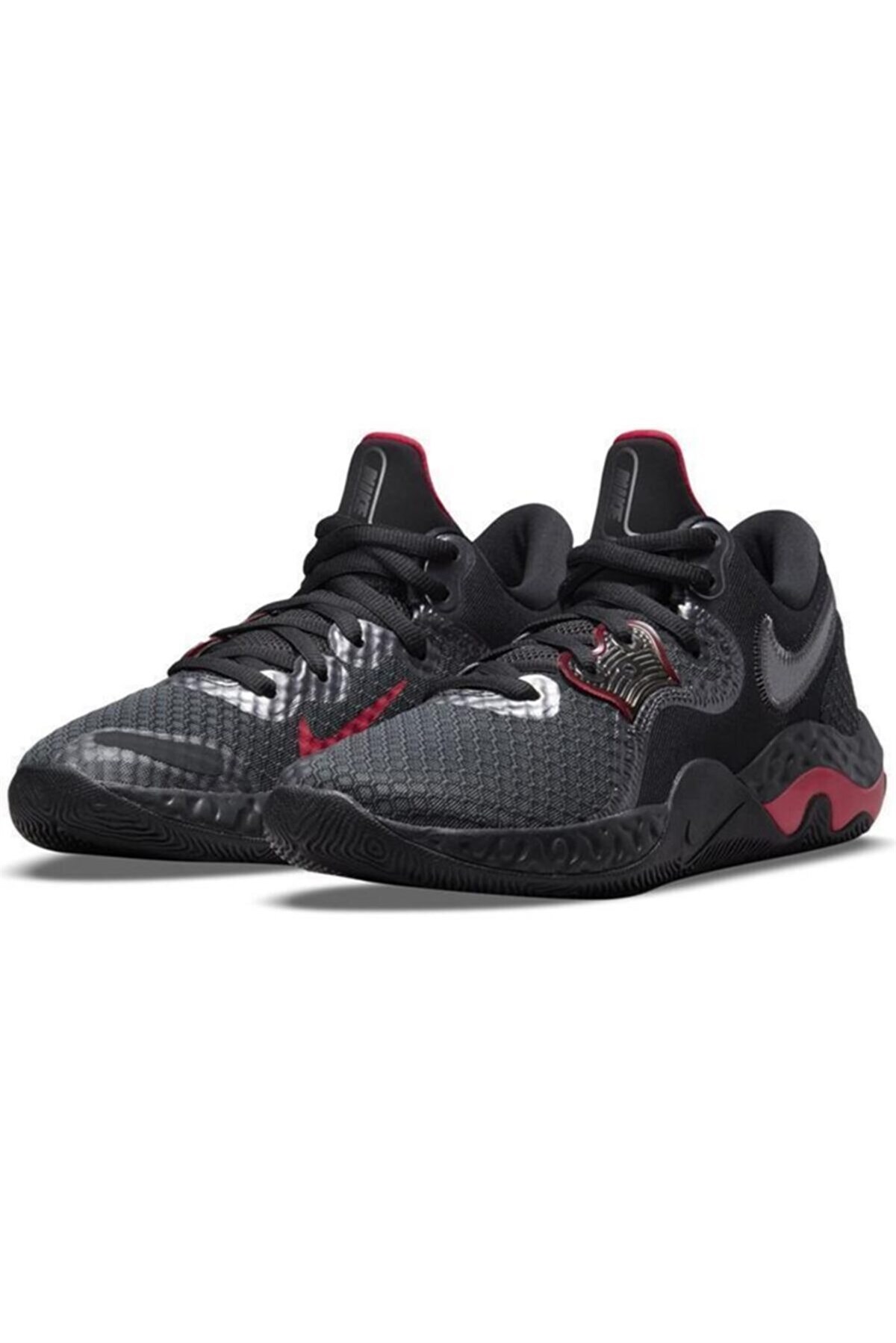 NIKEBasketbolNike Renew Elevate II Unisex Basketbol Ayakkabı CW3406-002-SIYAH