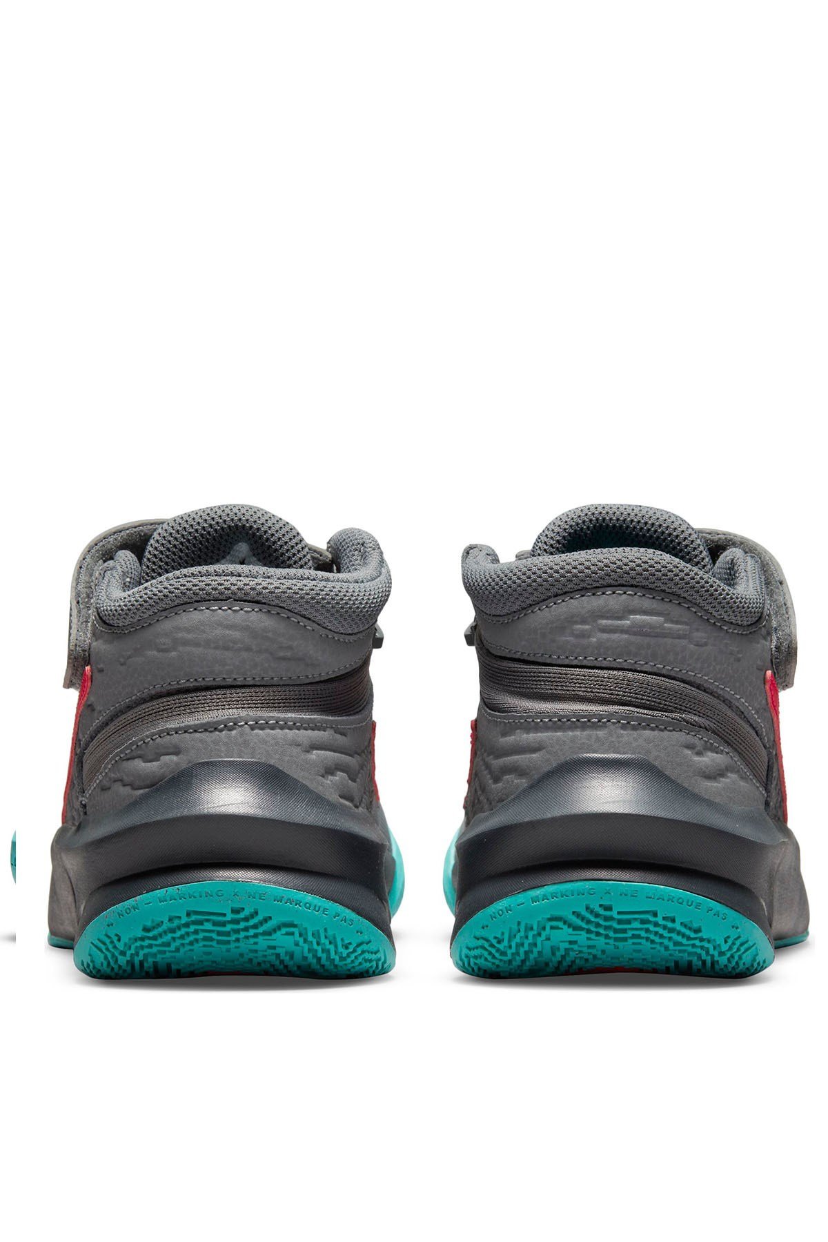 NIKEBasketbolNike Team Hustle D 10 Flyease Çocuk Basketbol Ayakkabı DD7303-008-Gri