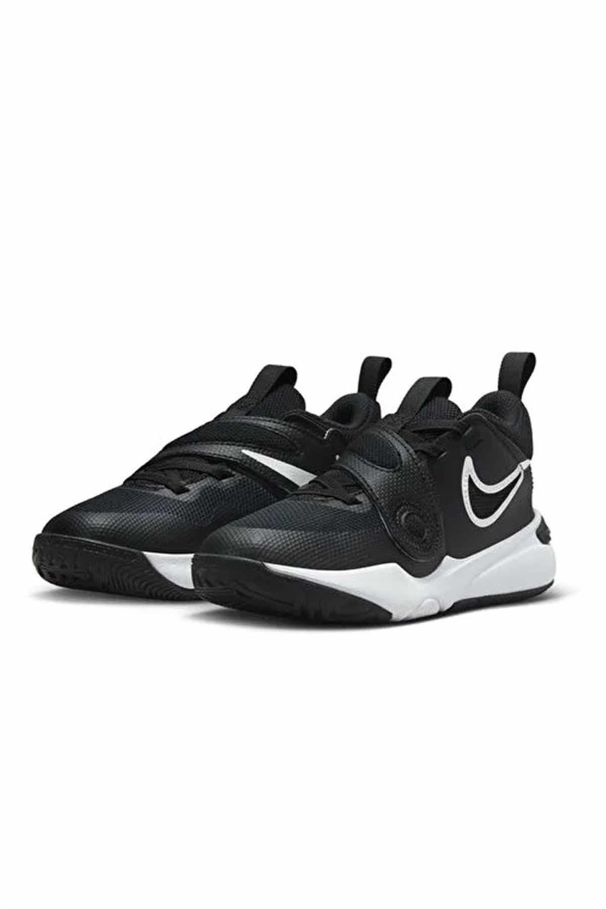 NIKEBasketbolNike Team Hustle D 11 Çocuk Basketbol Ayakkabı DV8994-002-SyhByz