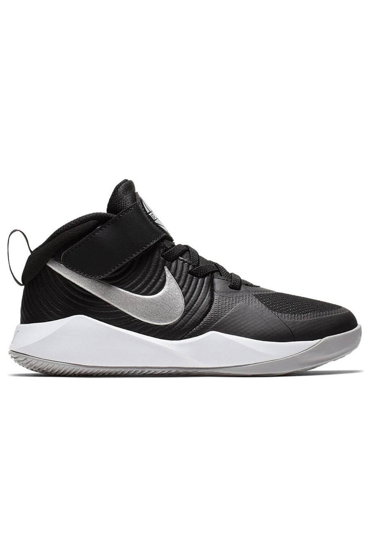 NIKEBasketbolNike TEAM HUSTLE D 9 (PS) Çocuk Basketbol Ayakkabı AQ4225-001-SIYAH