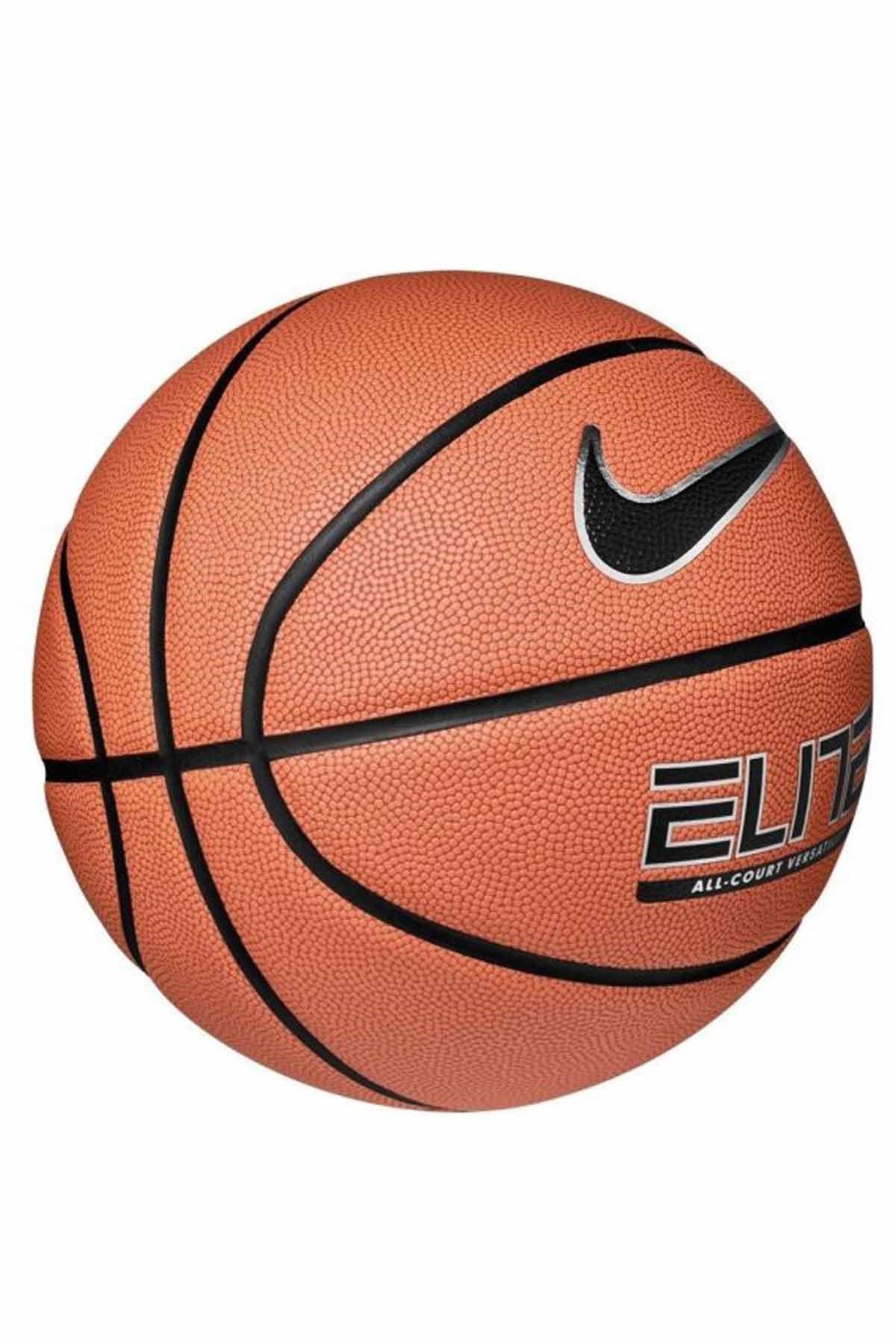 NIKEBasketbol TopuNike Elite All Court 8P 7 Size Unisex Basketbol Topu N.KI.35.855.07-Turuncu