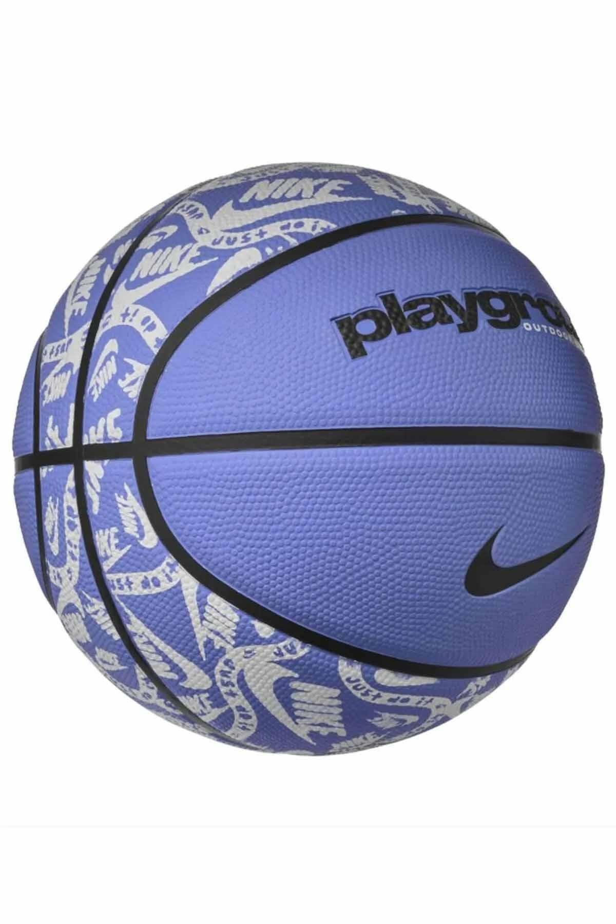 NIKEBasketbol TopuNike Everyday Playground 8P Unisex Basketbol Topu N.100.4371.431.07-MAVI