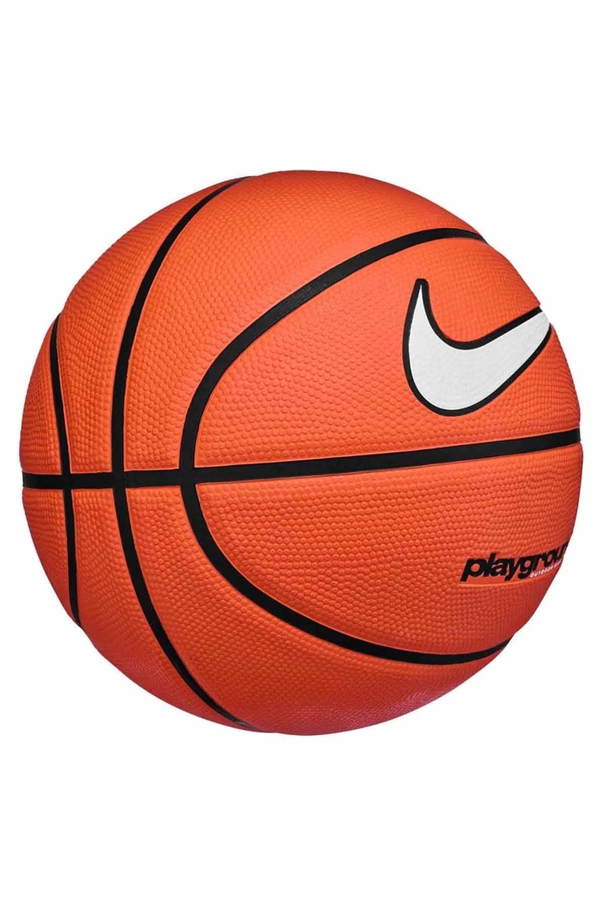 NIKEBasketbol TopuNike Everyday Playgraund 8P Graphic Deflated Unisex Basketbol Topu N.100.4498.816.07-TURUNCU
