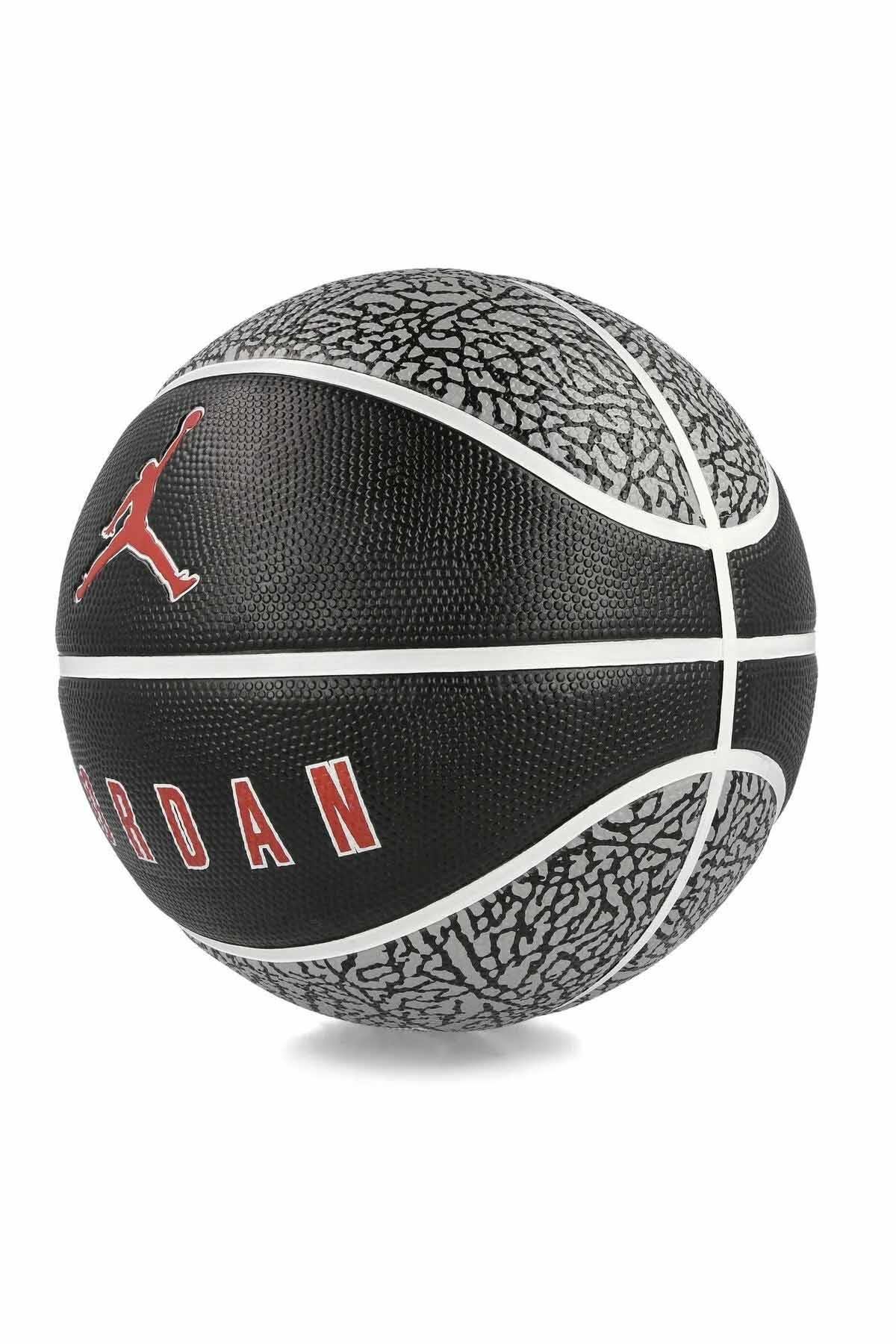 NIKEBasketbol TopuNike Jordan Playground 2.0 8P Deflated Wolf Unisex Basketbol Topu J.100.8255.055.07-Siyah