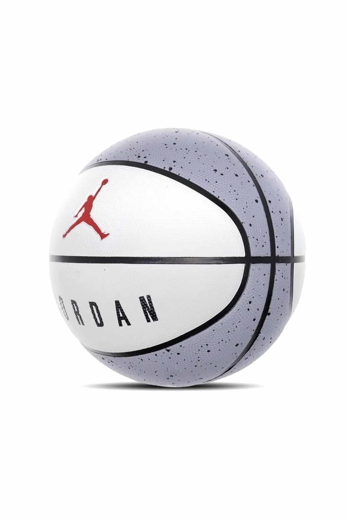 NIKEBasketbol TopuNike Jordan Playground 2.0 8P Deflated Wolf Unisex Basketbol Topu J.100.8255.049.07-BEYAZ