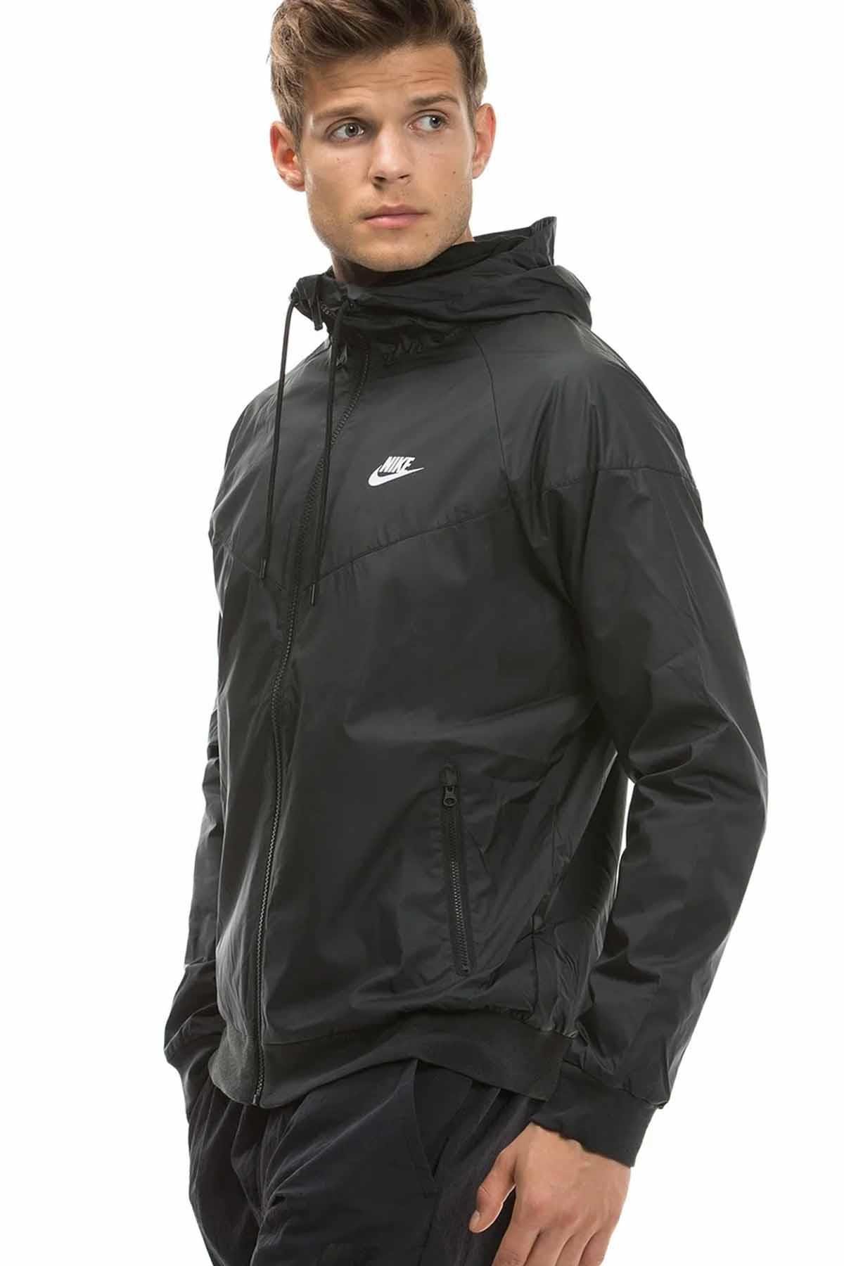 NIKECeketNike Erkek Siyah Ceket Windrunner Erkek Ceket 727324-010-SIYAH