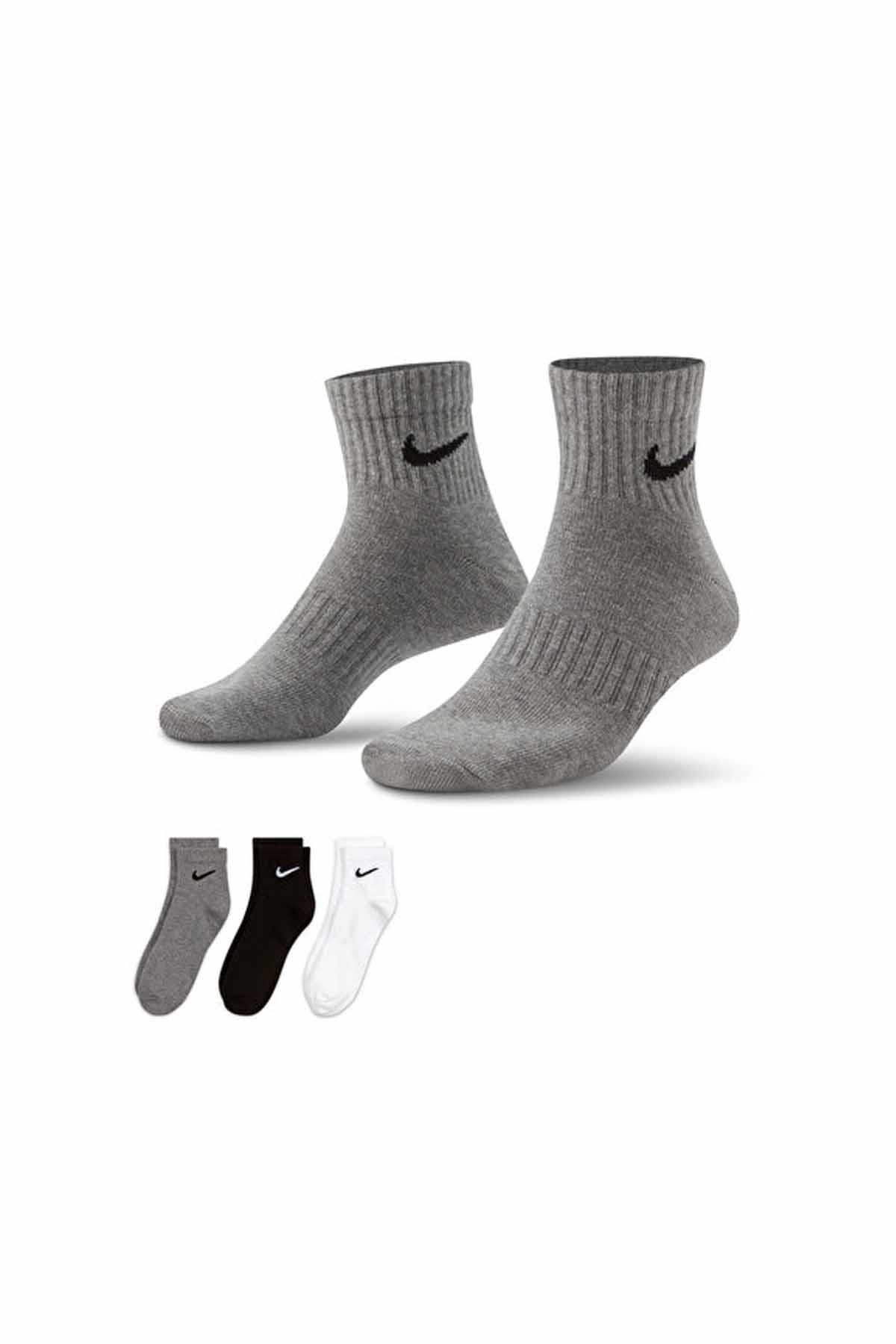 NIKEÇorapNike Everyday Lightweight Training Crew Unisex Çorap SX7677-964-Çok Renkli