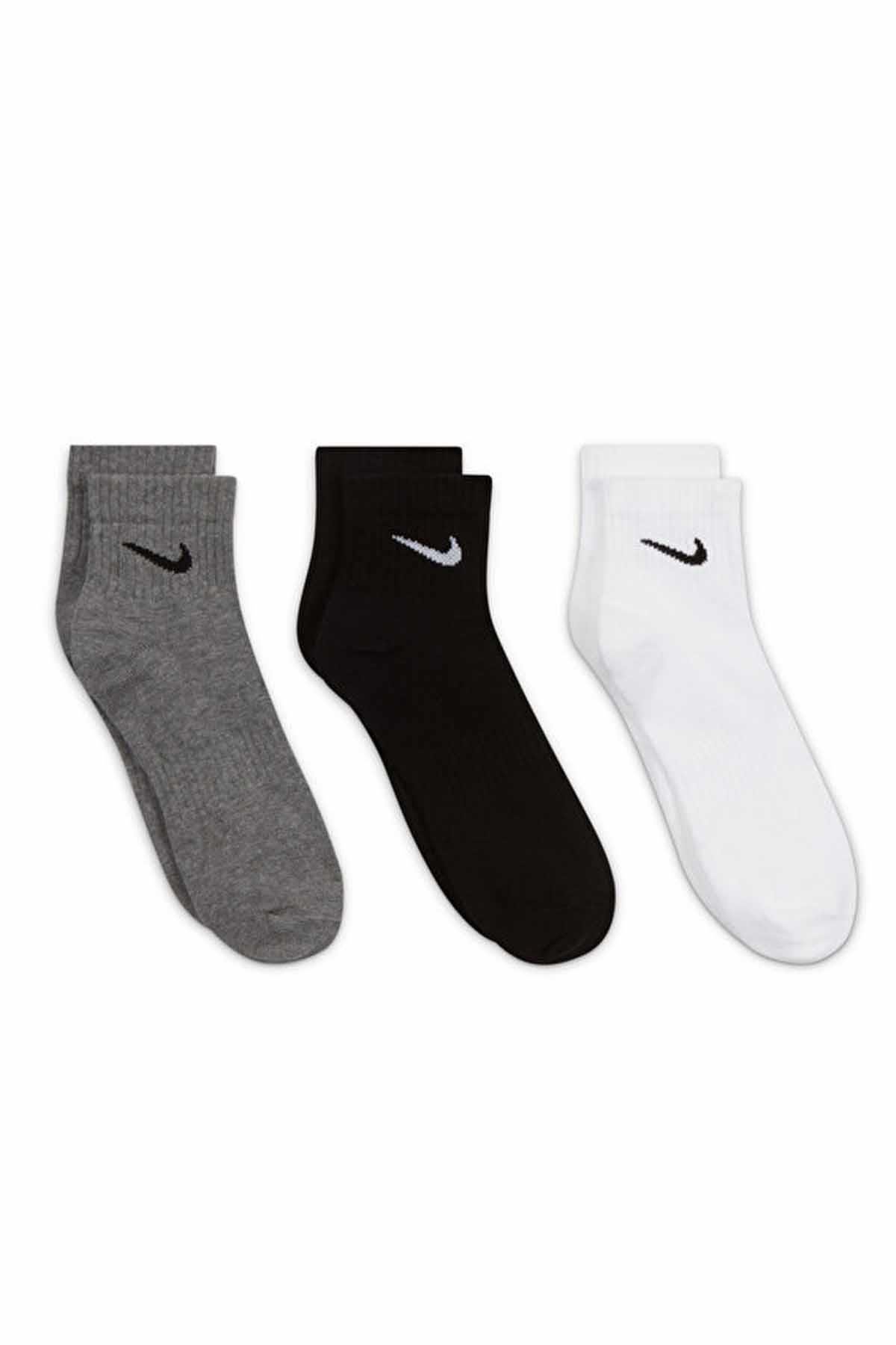 NIKEÇorapNike Everyday Lightweight Training Crew Unisex Çorap SX7677-964-Çok Renkli