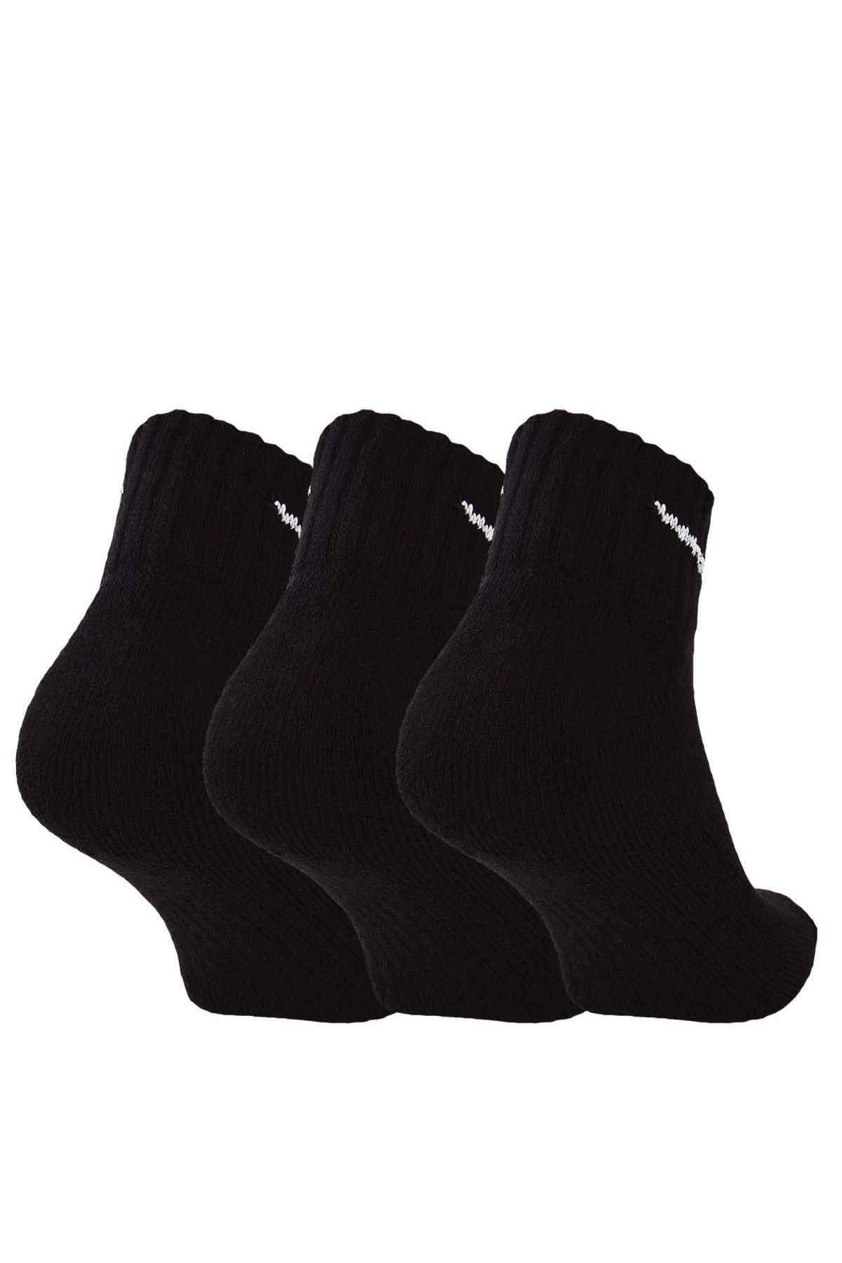 NIKEÇorapNike U V Cush Ankle- 3P Value Unisex Çorap SX4926-001-Siyah