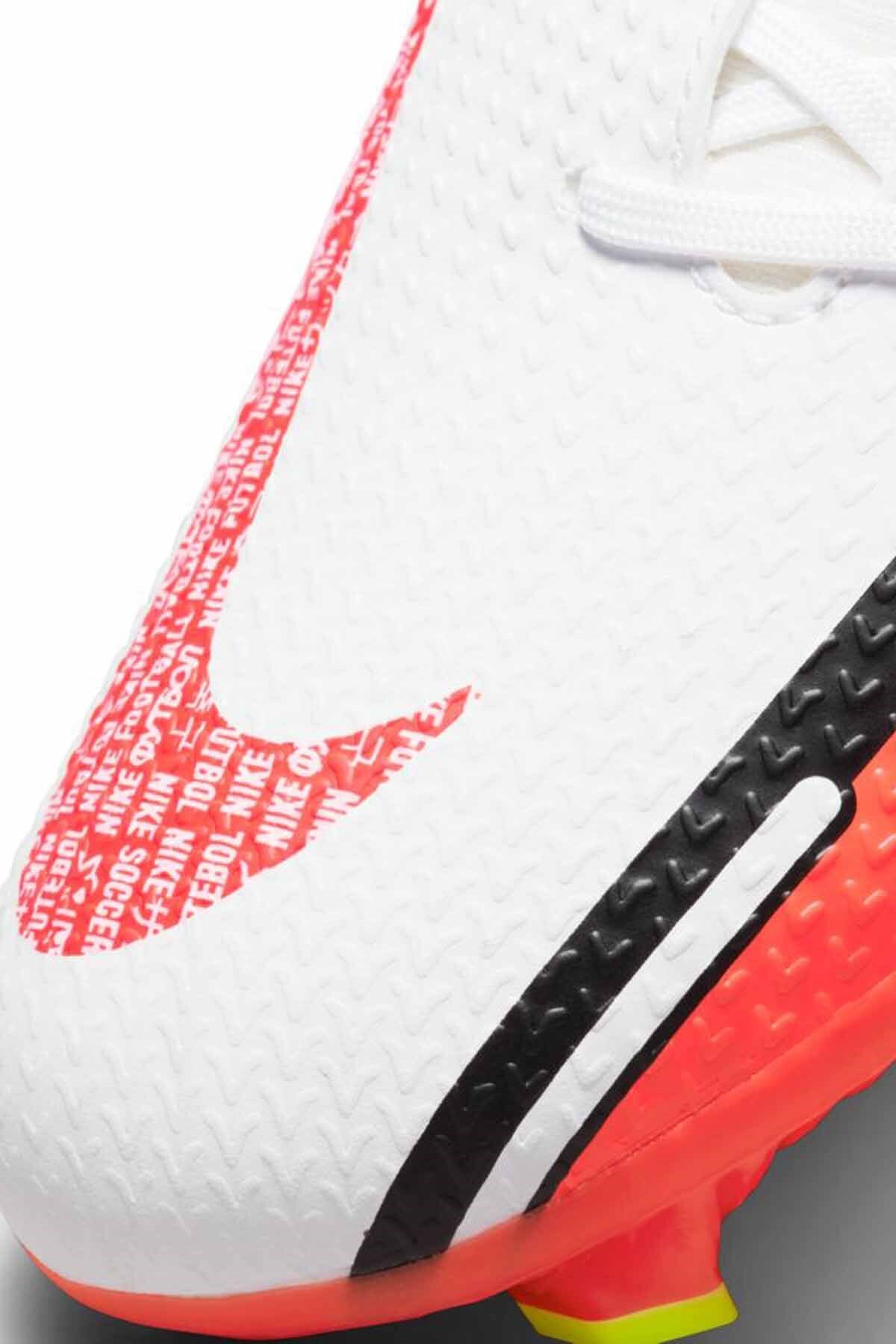 NIKEÇoraplı KramponNike Phantom GT2 Academy DF FG/MG Erkek Çoraplı Krampon Ayakkabı DC0797-167-BEYAZ