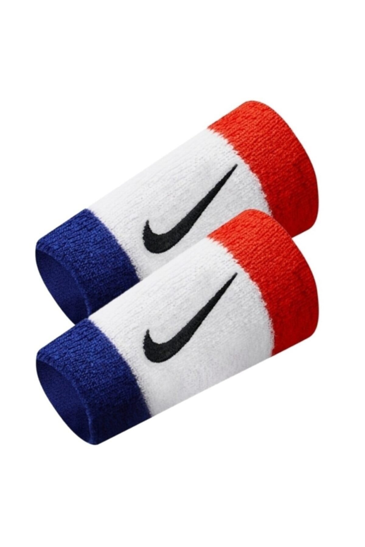 NIKEEl BilekliğiNike Swoosh Doublewide Wristbands 2 Pk Unisex El Bilekliği N.000.1586.620.OS-Kırmızı