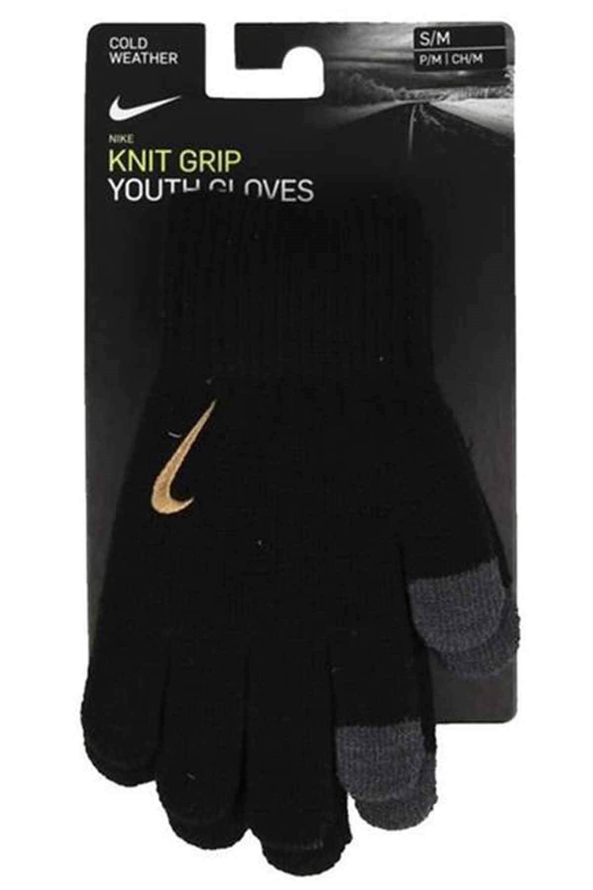 NIKEEldivenNike Ya Knitted Tech And Grip Gloves Unisex Eldiven N.WG.J1.047-Siyah