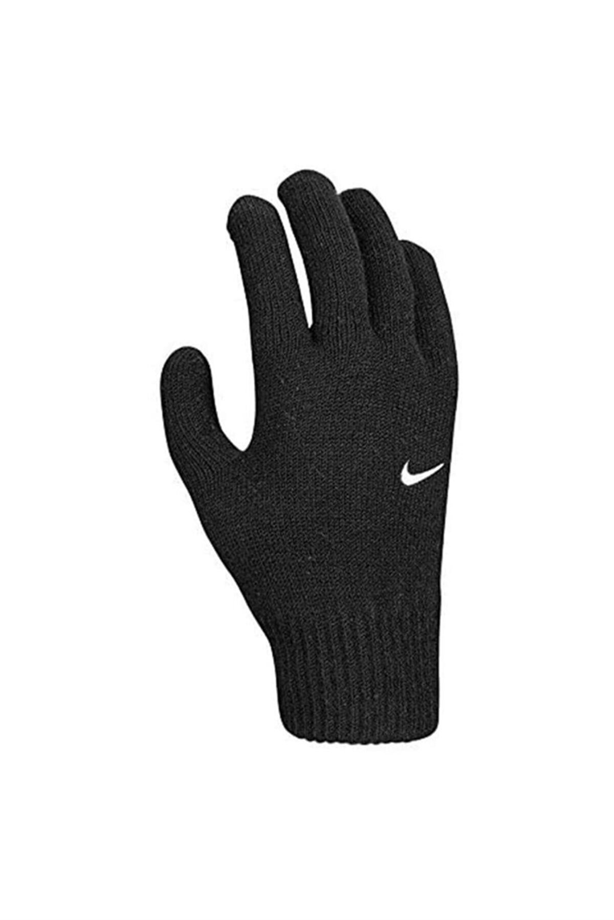 NIKEEldivenNike Ya Swoosh Knit Gloves 2.0 Çocuk Eldiven N.100.0667.010-Siyah