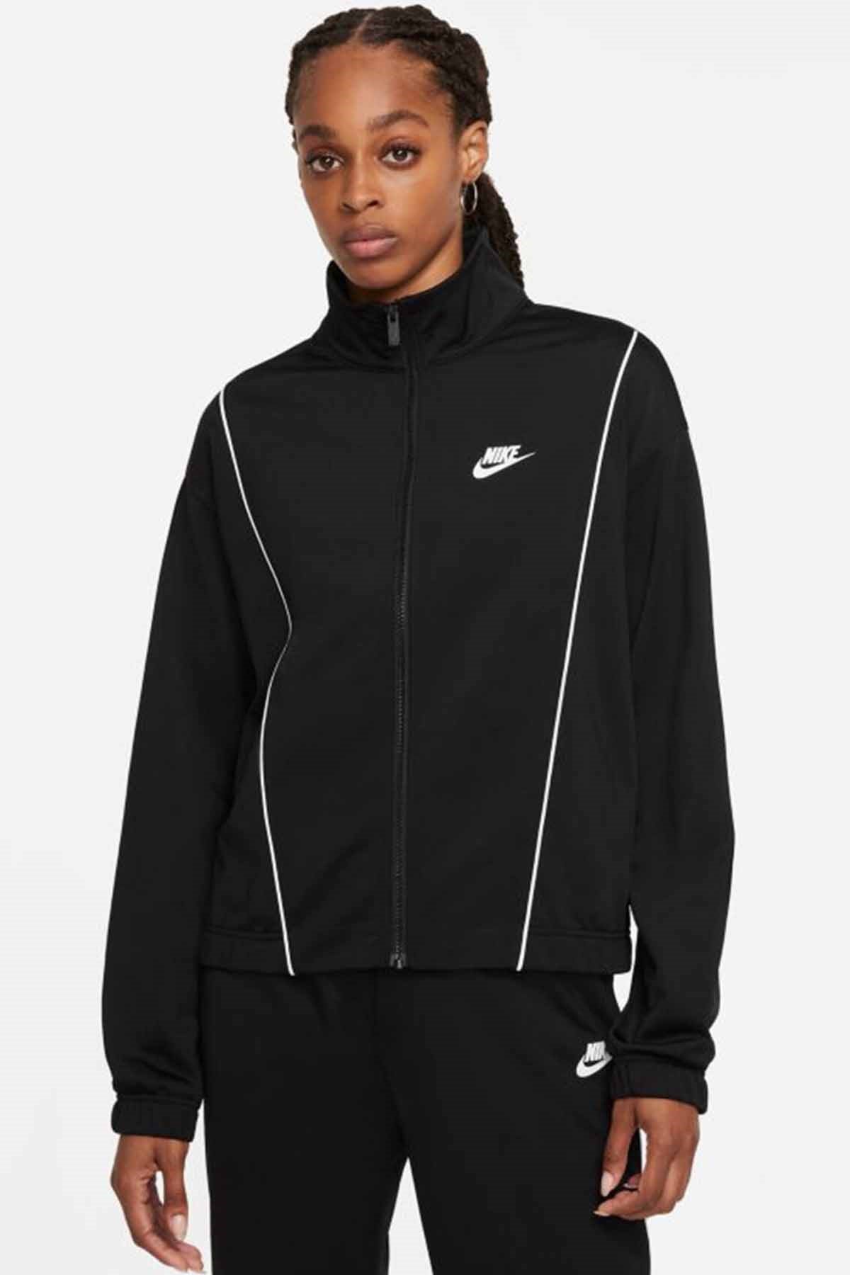 NIKEEşofman TakımNike W Essntl Pqe Trk Suit Kadın Eşofman Takım DD5860-011-Siyah