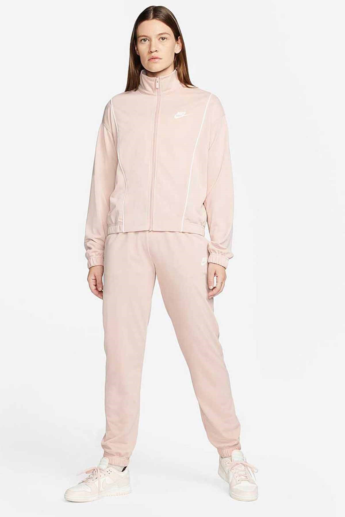 NIKEEşofman TakımNike W Essntl Pqe Trk Suit Kadın Eşofman Takım DD5860-601-PEMBE