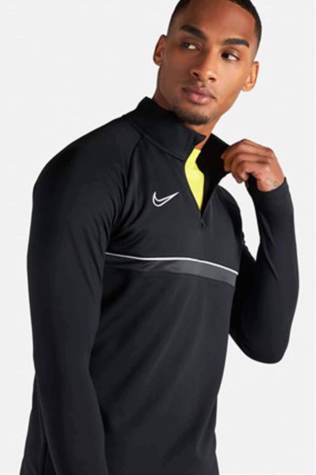 NIKEEşofman ÜstNike Df Acd21 Dril Top Erkek Eşofman Üst CW6110-011-Siyah