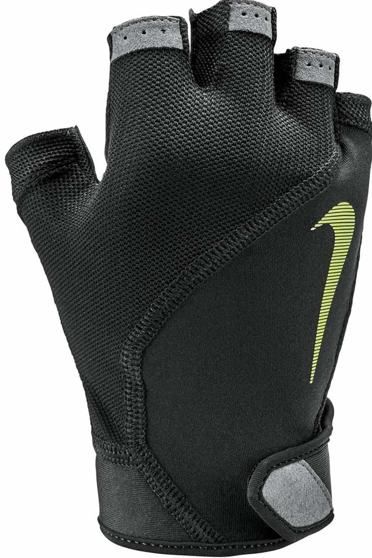 NIKEFitness EldiveniNIKE M ELEMENTAL FG BLACK/DARK GREY/BLACK/VOLT M Erkek Fitness Eldiveni N.LG.D5.055-Siyah