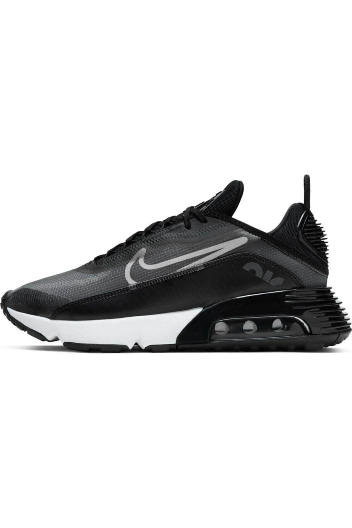 NIKEGünlük SporNike Air Max 2090 Erkek Günlük Spor Ayakkabı CW7306-001-Siyah-Füm