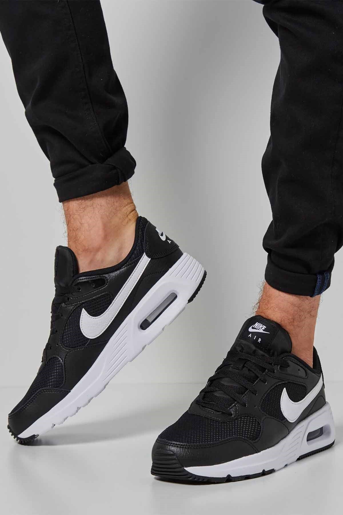 NIKEGünlük SporNike Air Max Sc Erkek Günlük Spor Ayakkabı CW4555-002-Siyah-Byz