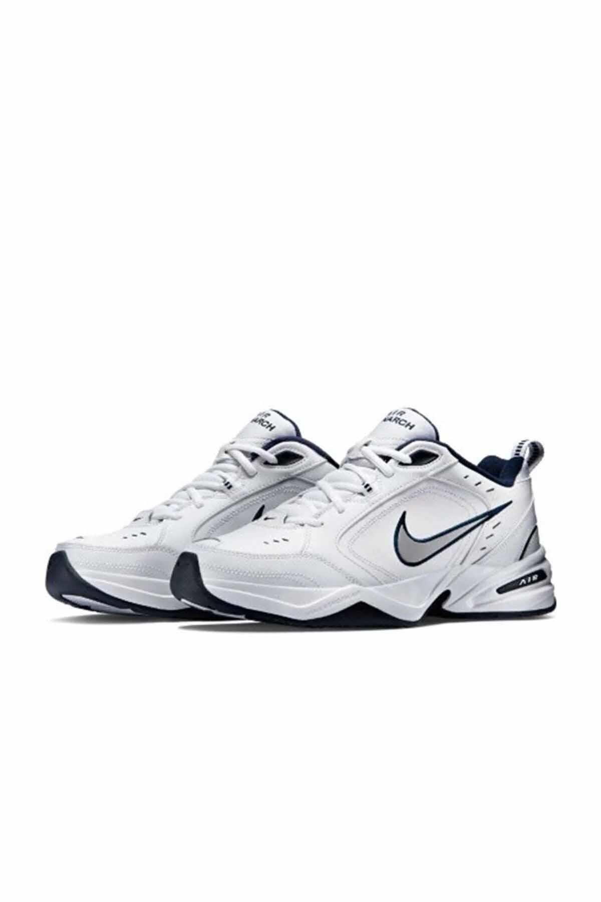 NIKEGünlük SporNike Air Monarch B-1 Erkek Günlük Spor Ayakkabı 415445-102-Beyaz/Mavi