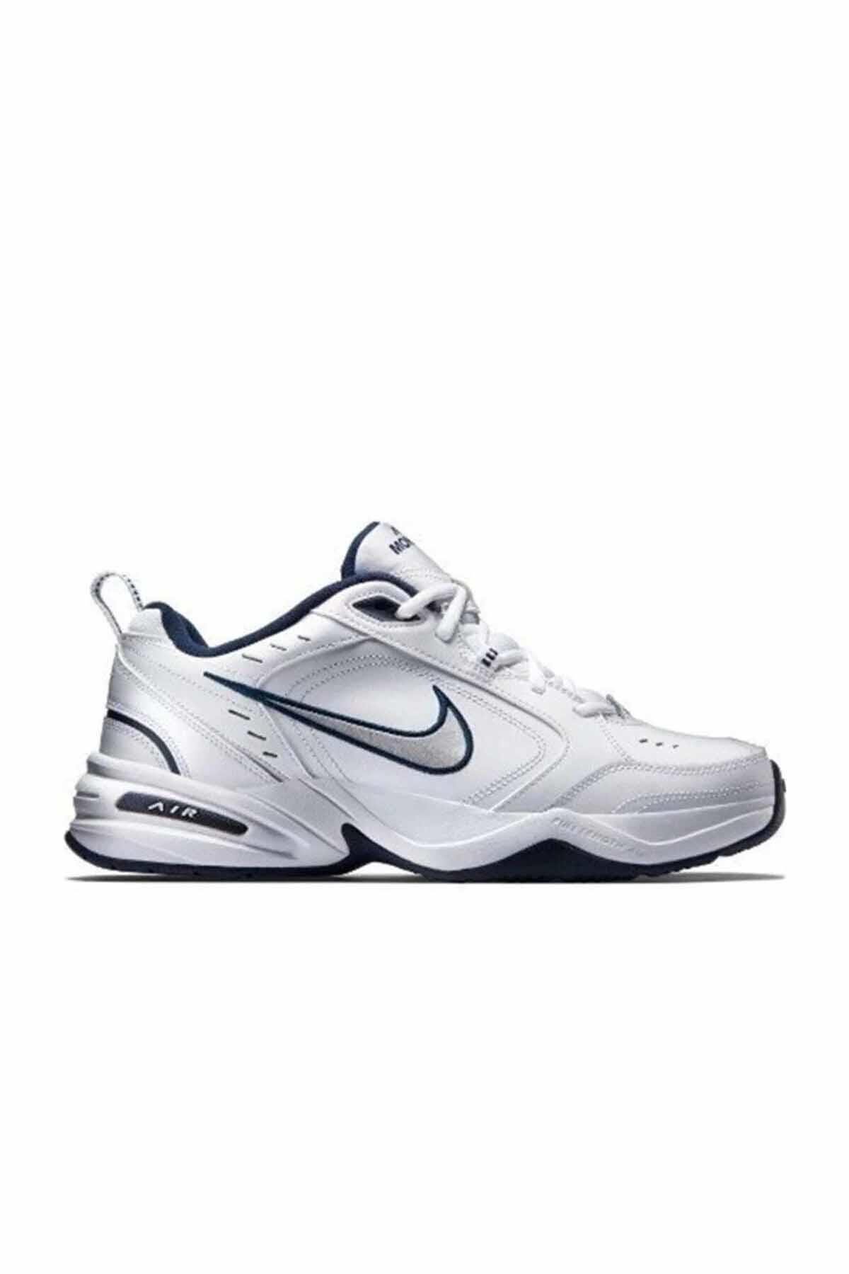 NIKEGünlük SporNike Air Monarch B-1 Erkek Günlük Spor Ayakkabı 415445-102-Beyaz/Mavi