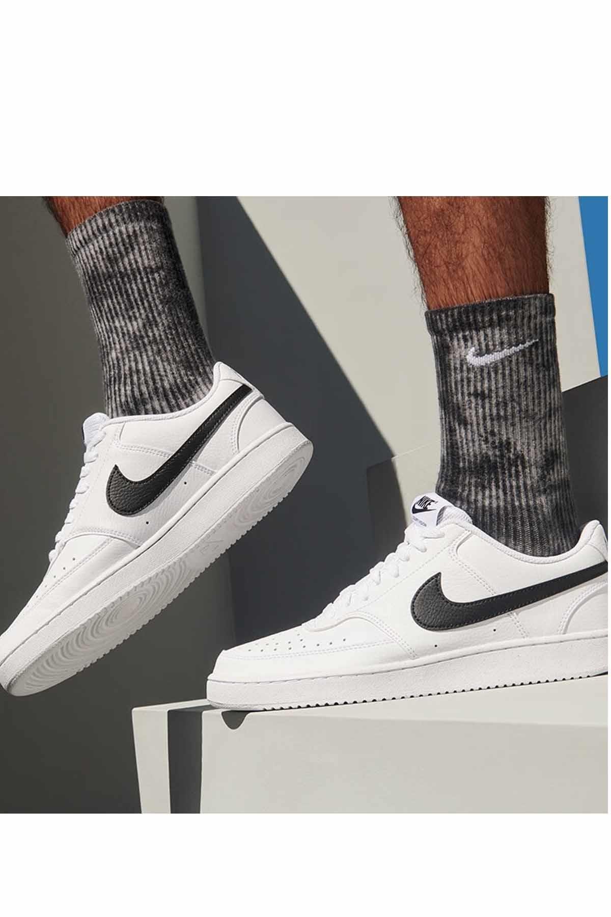 NIKEGünlük SporNike Court Vision Low Erkek Günlük Spor Ayakkabı DH2987-101-BEYAZ