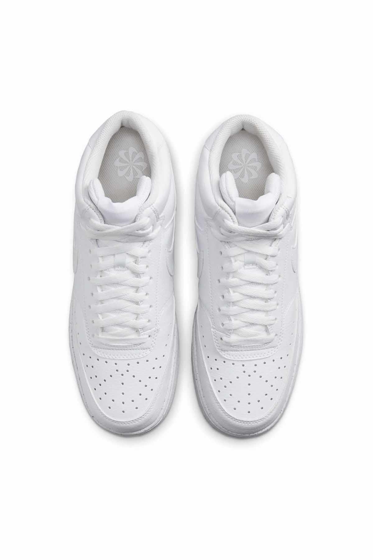 NIKEGünlük SporNike Court Vision Mid B-7 Erkek Günlük Spor Ayakkabı DN3577-100-1-BEYAZ