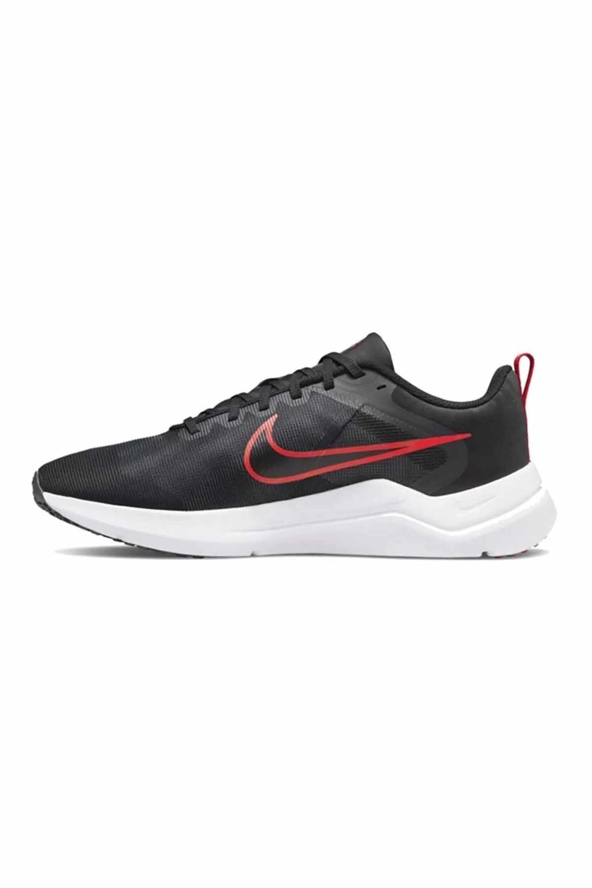 NIKEGünlük SporNike Downshifter 12 Erkek Günlük Spor Ayakkabı DD9293 003-Siyah-Krmz