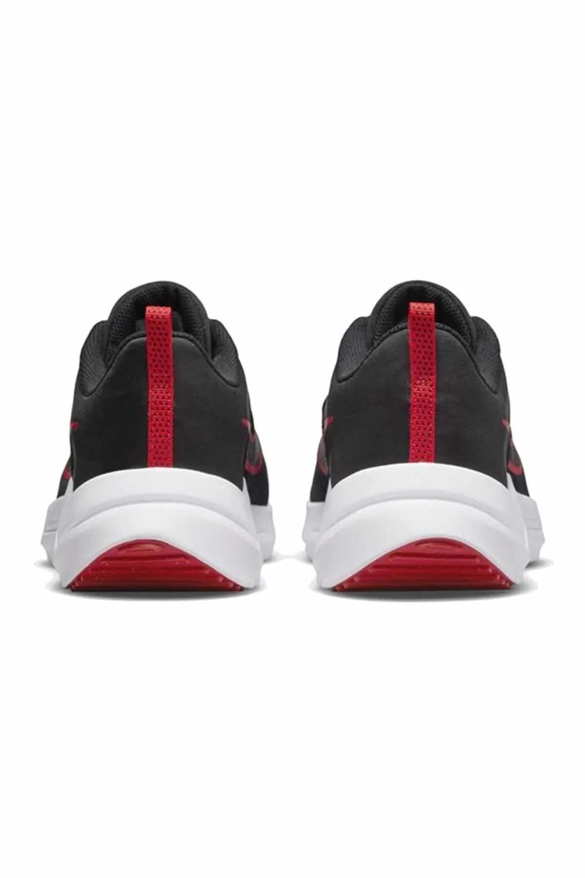 NIKEGünlük SporNike Downshifter 12 Erkek Günlük Spor Ayakkabı DD9293 003-Siyah-Krmz