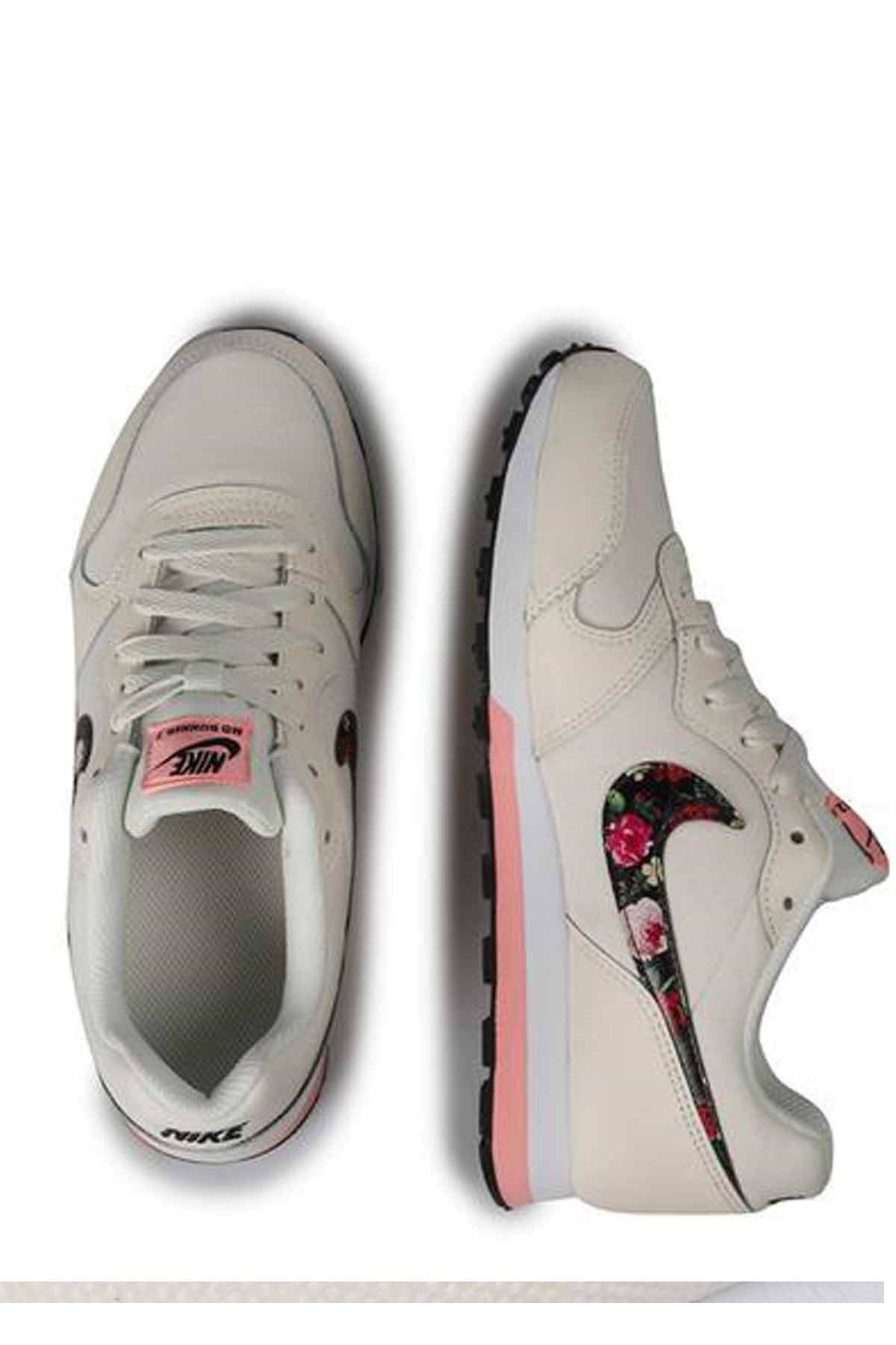 NIKEGünlük SporNike MD RUNNER 2 VF Kadın Günlük Spor Ayakkabı BQ7030-100-KREM