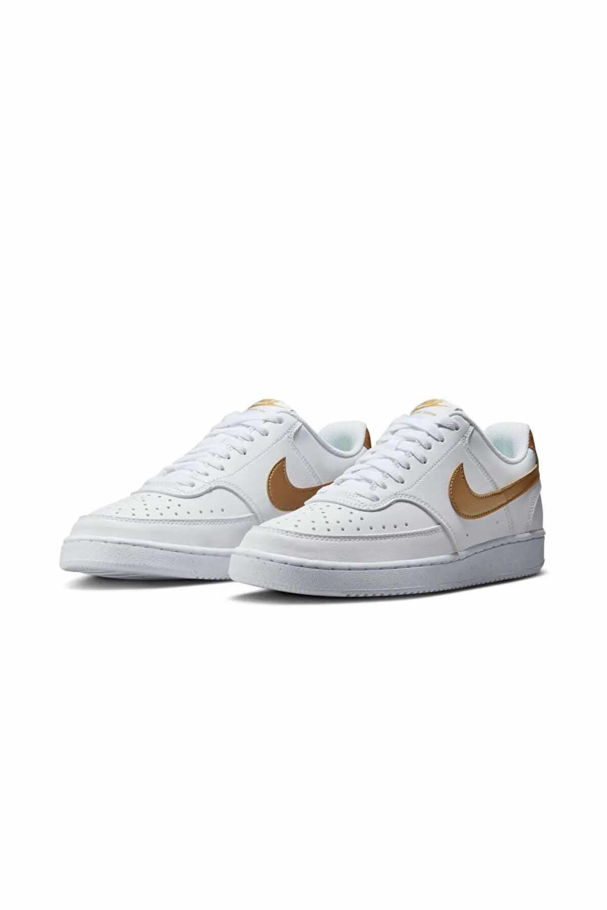 NIKEGünlük SporNike W Court Vision Low NN Kadın Günlük Spor Ayakkabı DH3158-105-BEYAZ