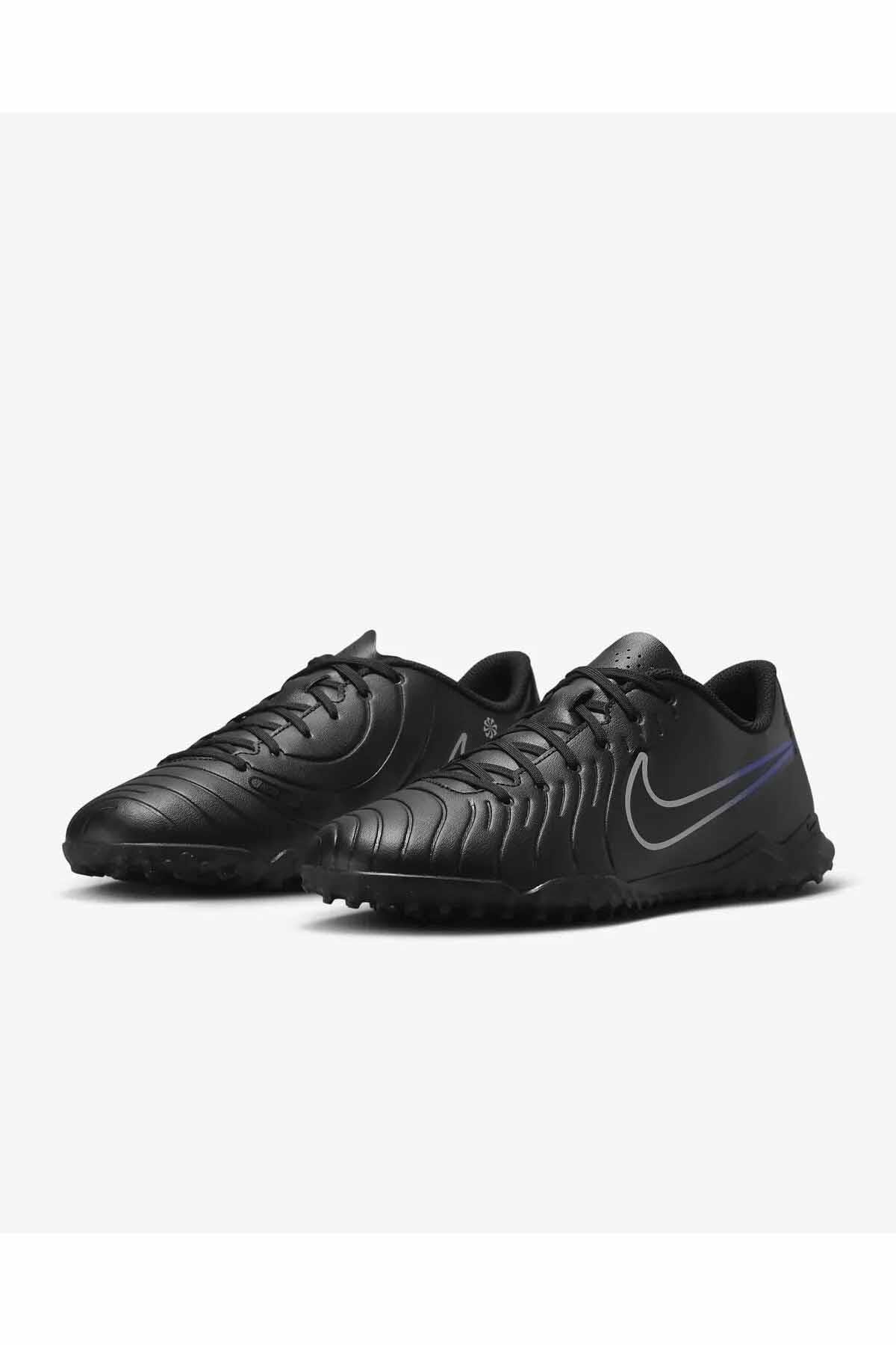 NIKEHalı SahaNike Legend 10 Club Erkek Halı Saha Ayakkabı DV4345-040-SIYAH-MAVI