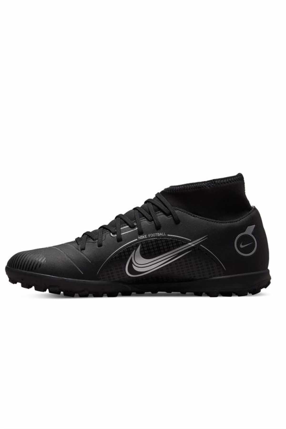 NIKEHalı SahaNike Superfly 8 Club Erkek Halı Saha Ayakkabı DJ2909-007-SIYAH