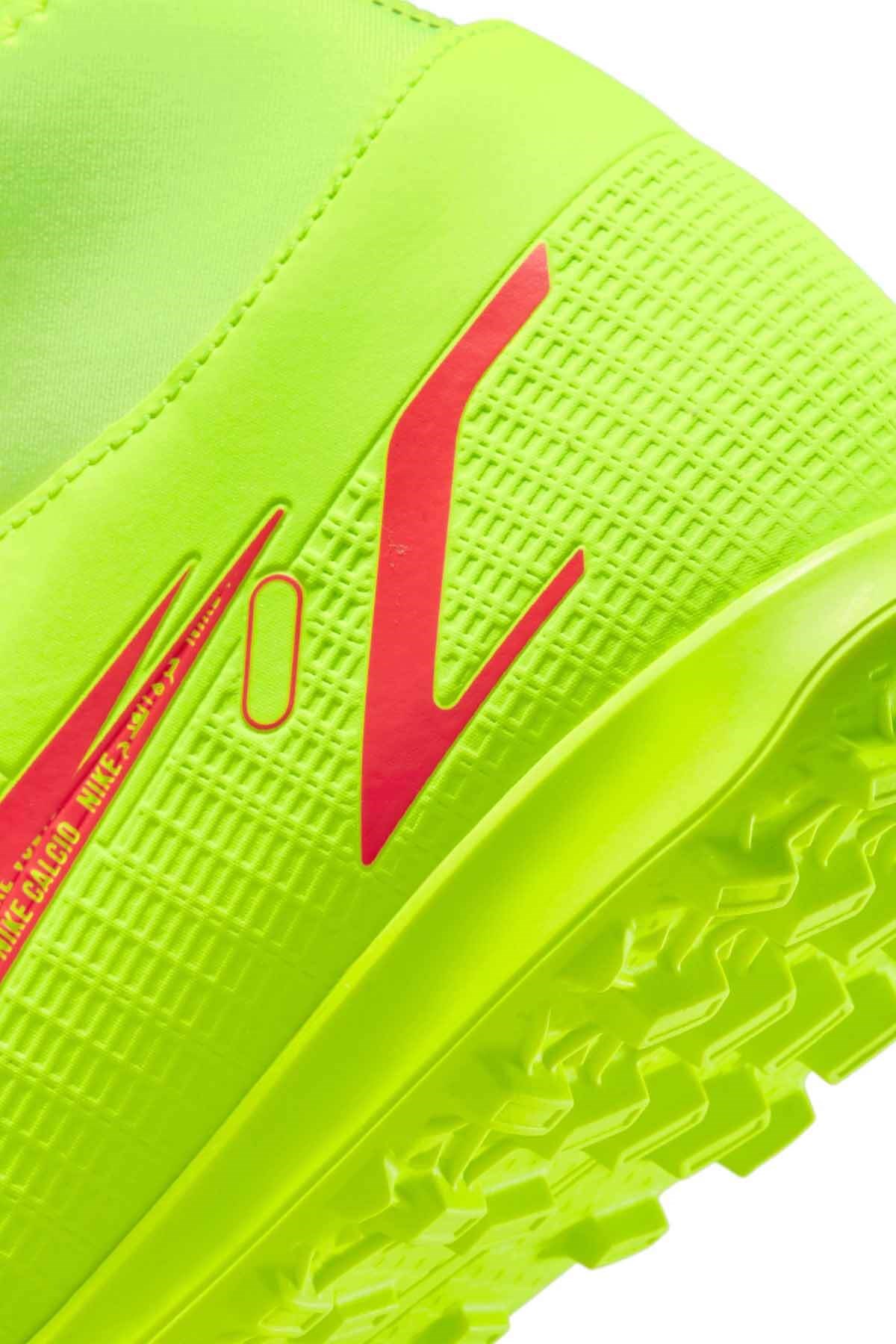 NIKEHalı SahaNike Superfly 8 Club TF Erkek Halı Saha Ayakkabı CV0955 760-SARI